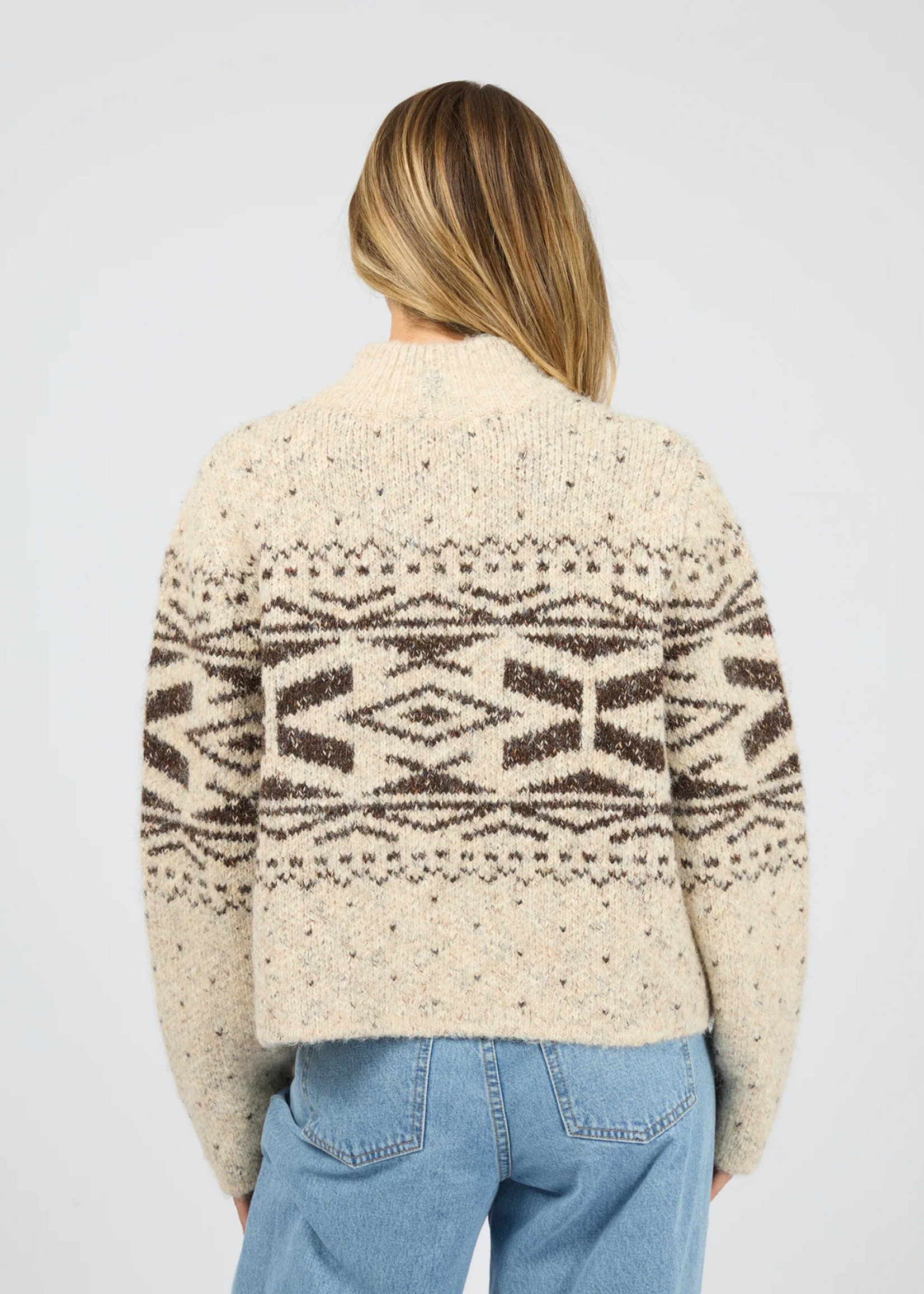 All About Eve Zoe Knit Zip Thru