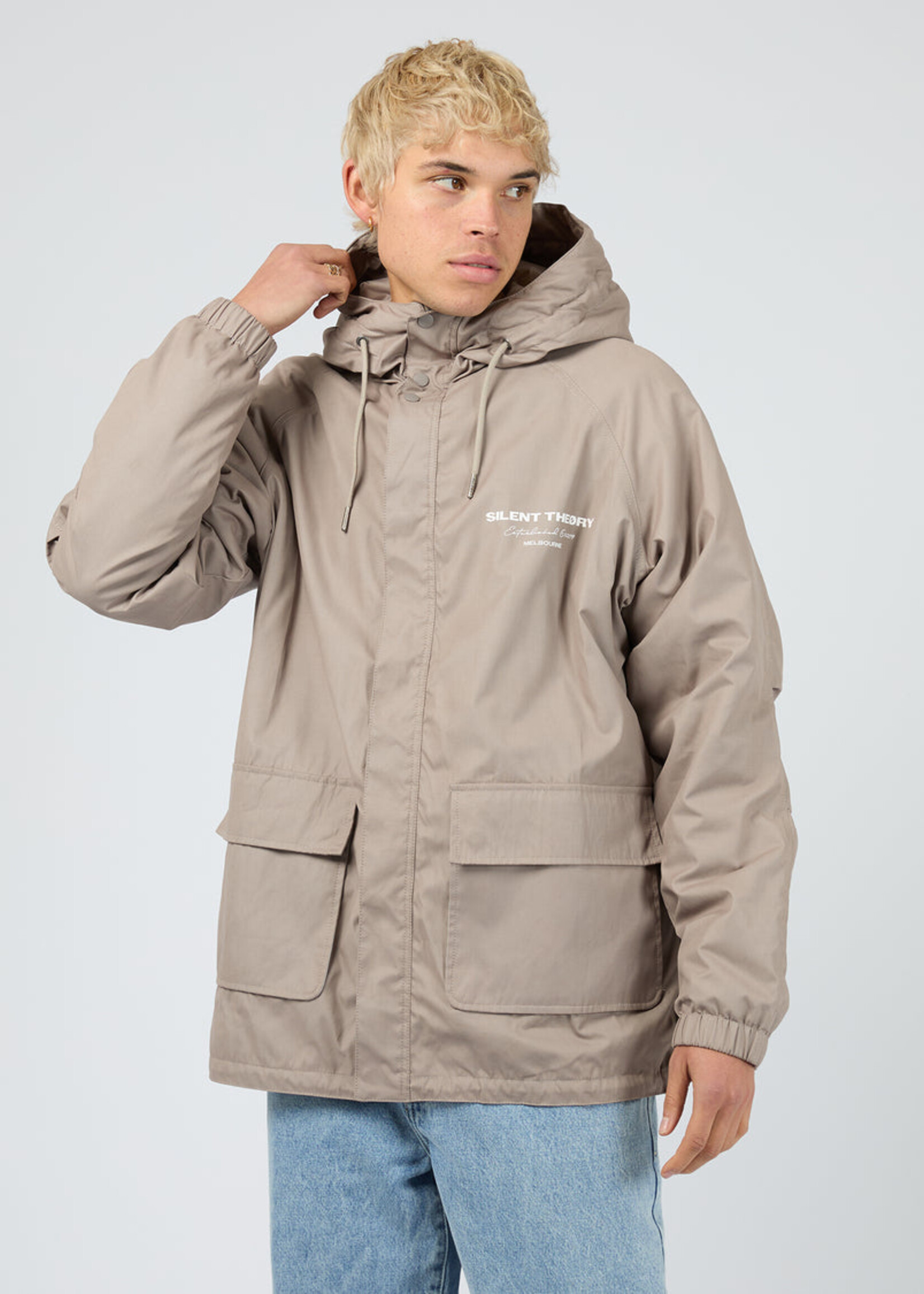 Silent Theory Setback Jacket -Mushroom
