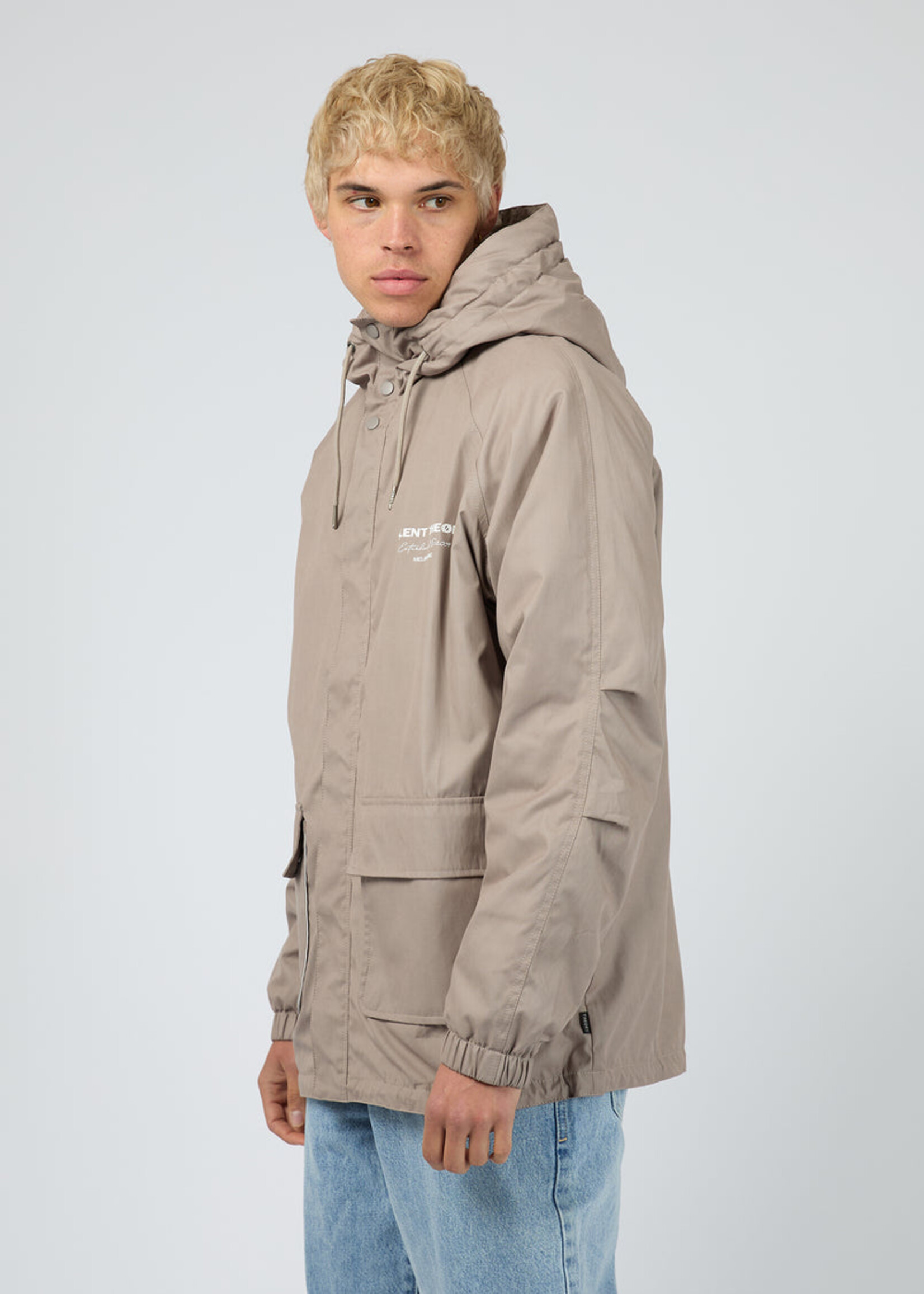Silent Theory Setback Jacket -Mushroom