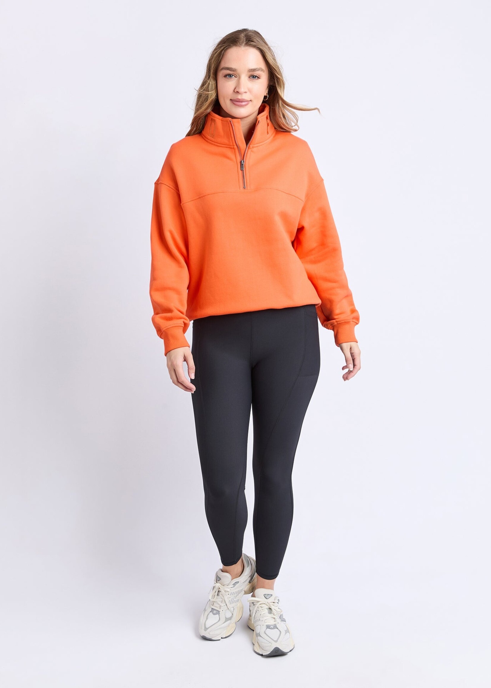 Foxwood College Zip Crew - Orange