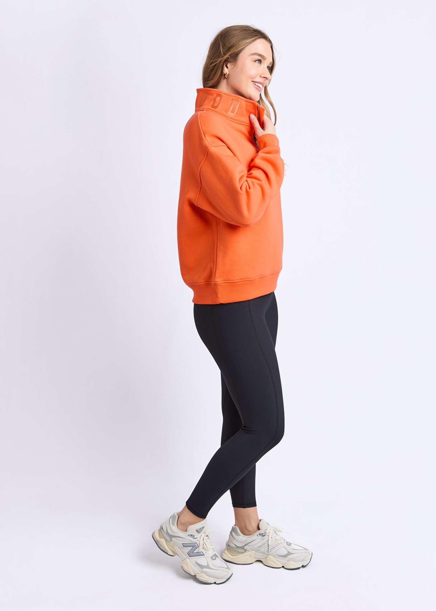 Foxwood College Zip Crew - Orange