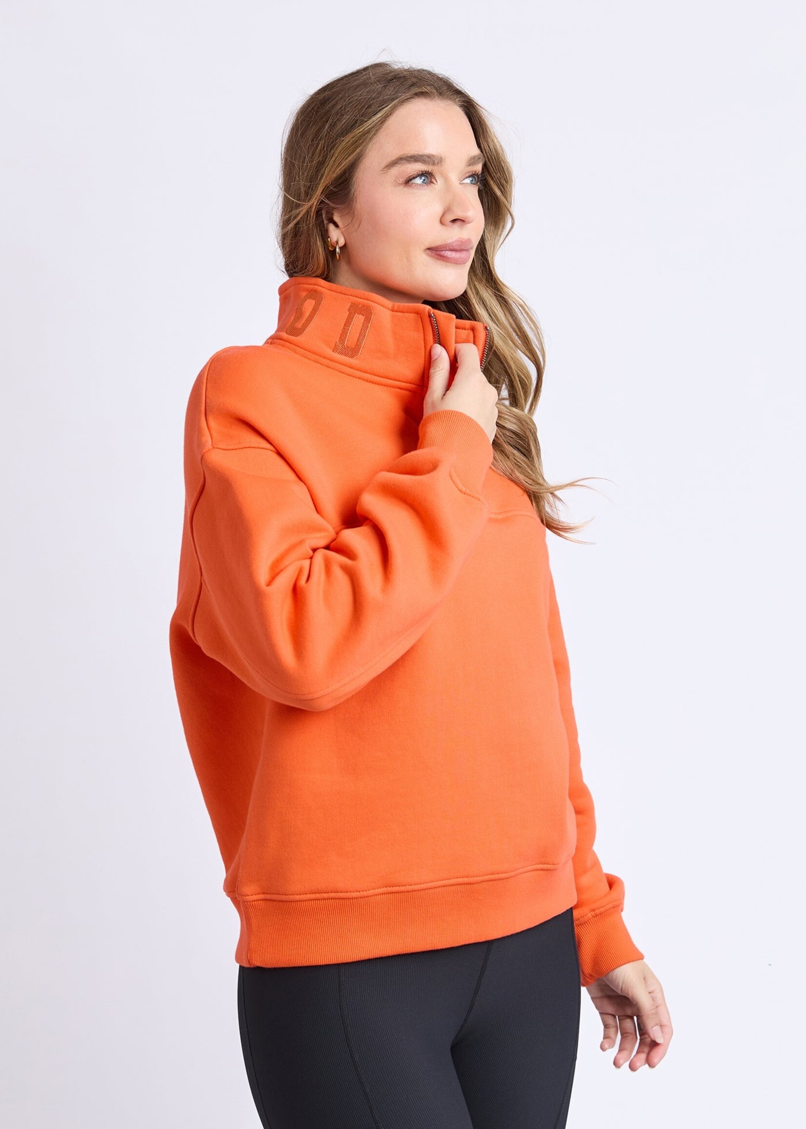 Foxwood College Zip Crew - Orange