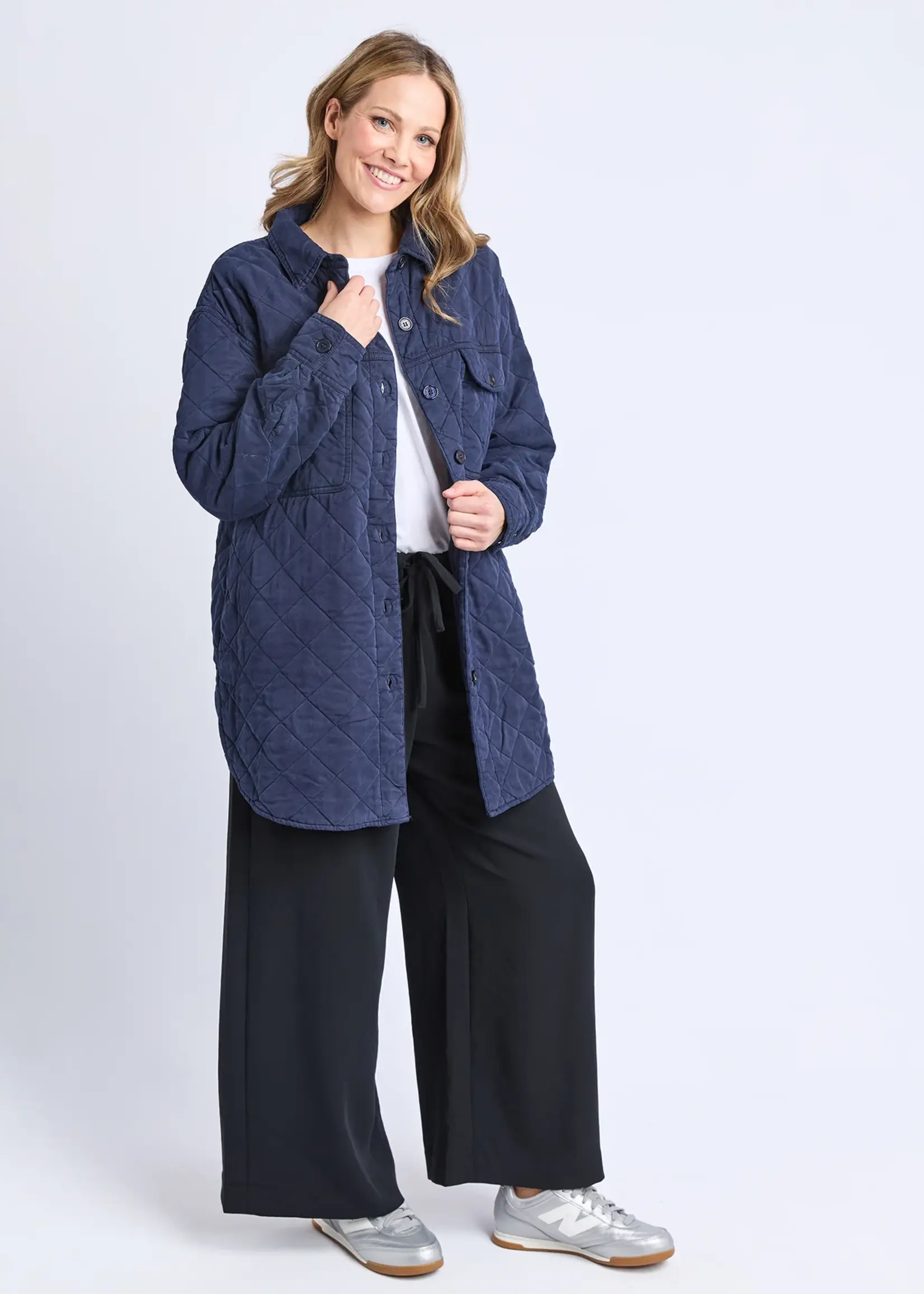 Elm Lifestyle Katie Quilted Shacket