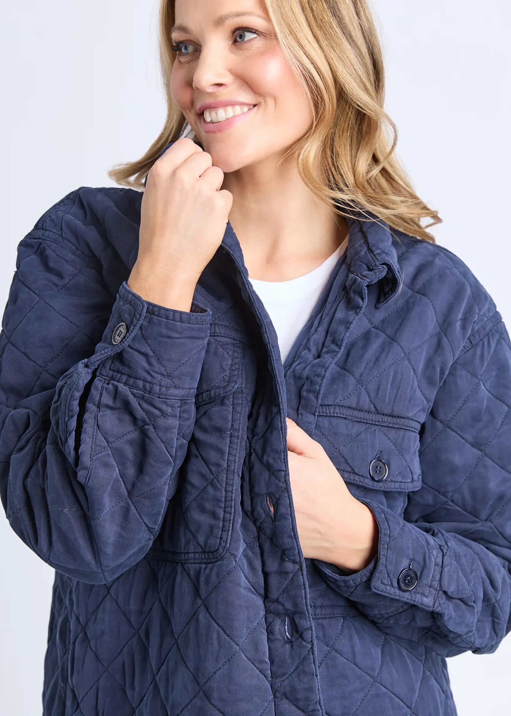 Elm Lifestyle Katie Quilted Shacket