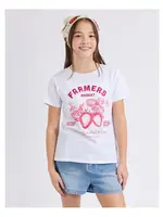 Farmers Market Tee - White