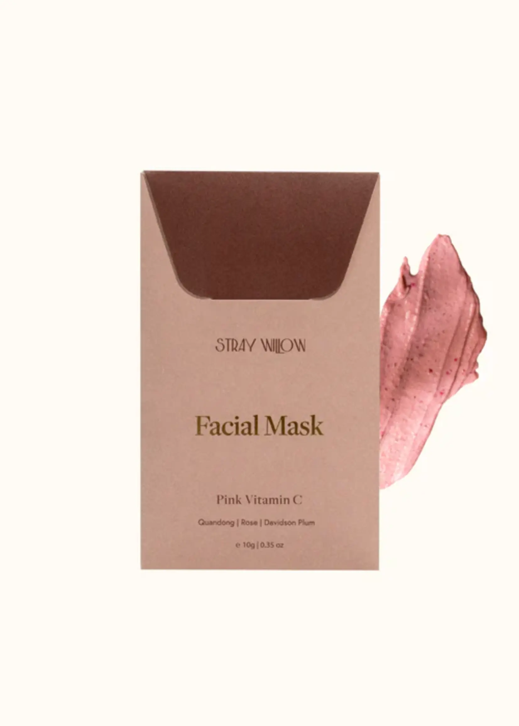 Stray Willow Facial Mask Clay - Pink Vitamin C