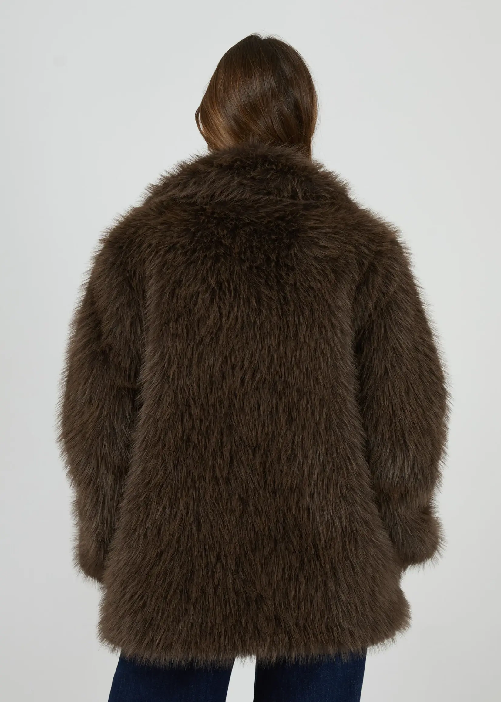 All About Eve Brandy Fur Coat
