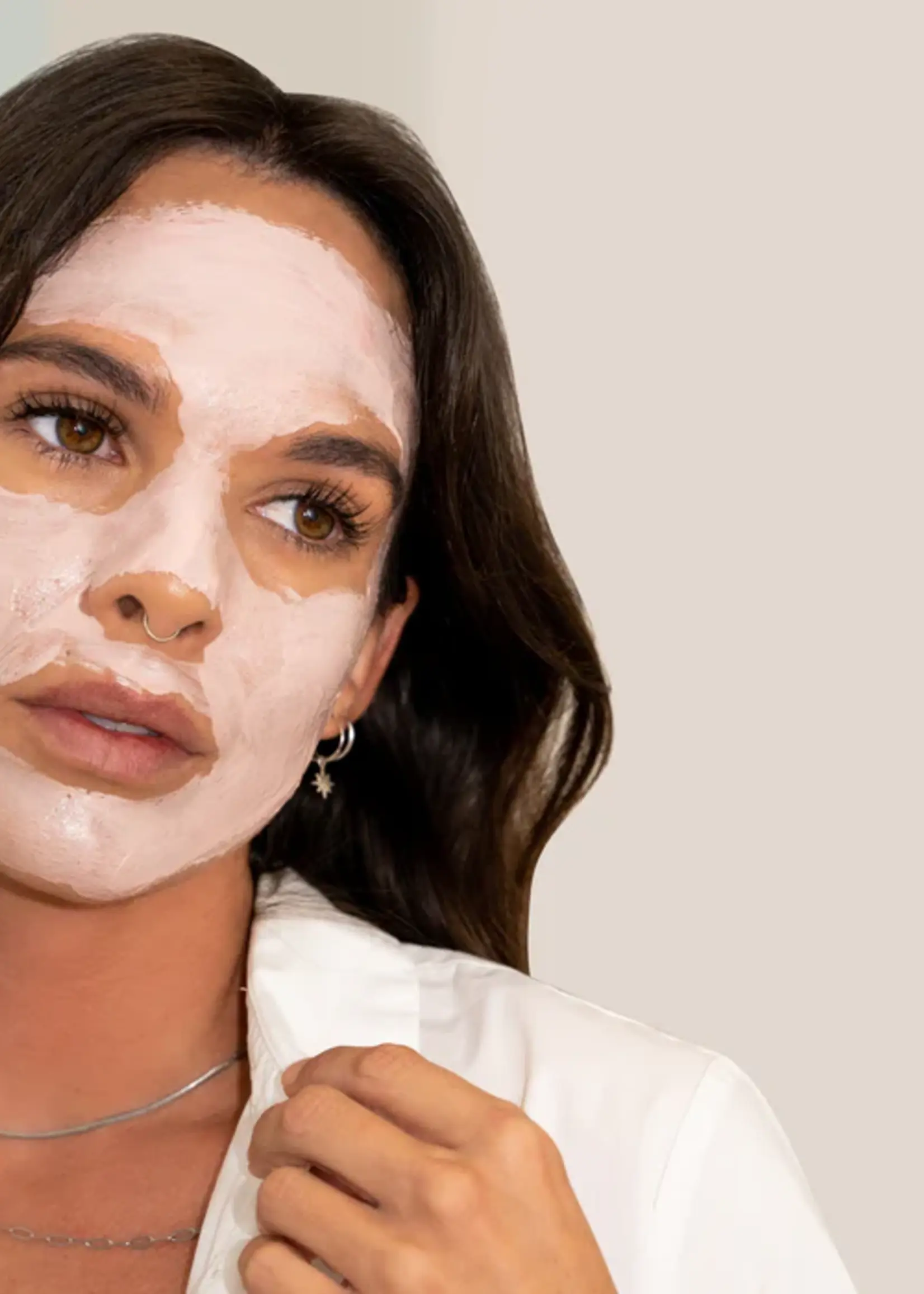Stray Willow Facial Mask Clay - Peach Tea
