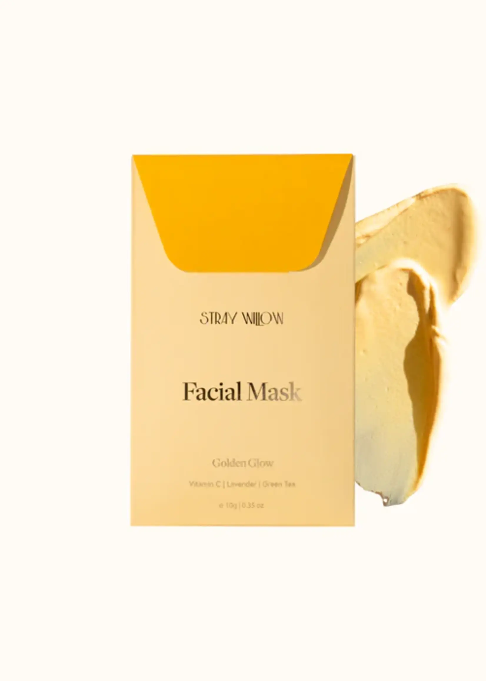 Stray Willow Facial Mask Clay - Golden Glow