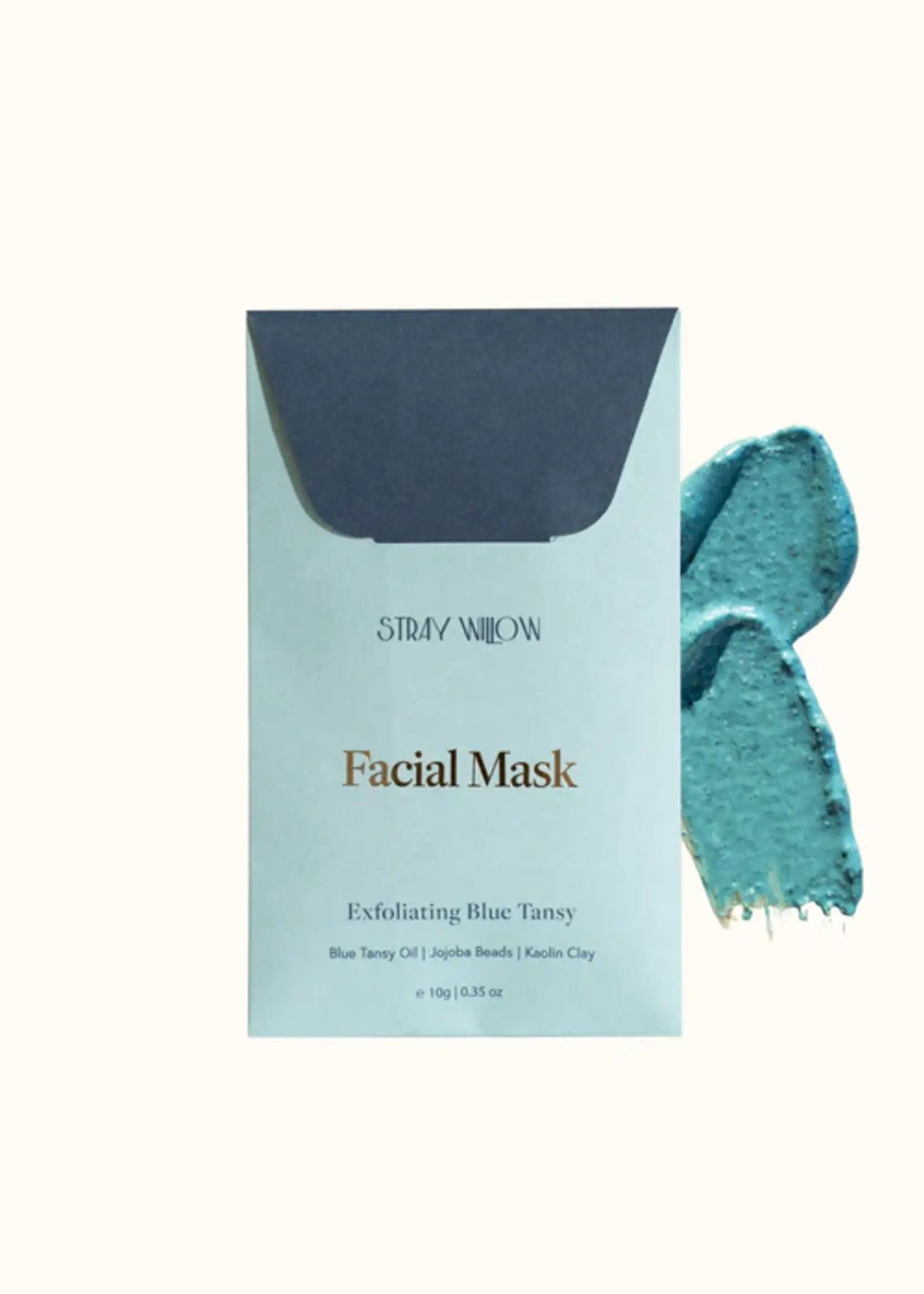 Stray Willow Facial Mask Clay - Blue Tansy