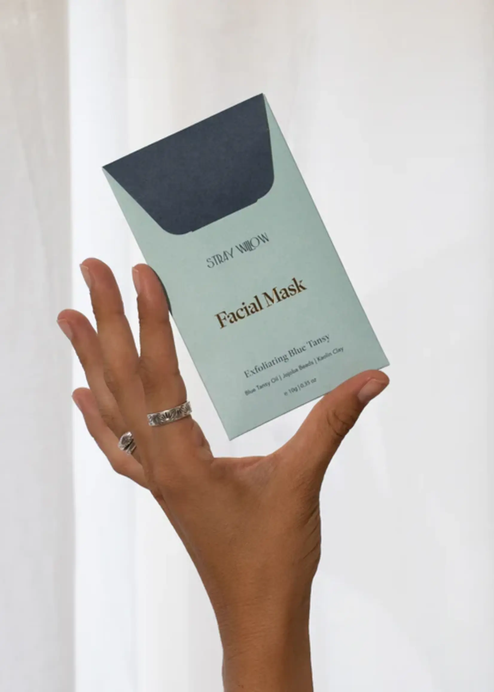 Stray Willow Facial Mask Clay - Blue Tansy