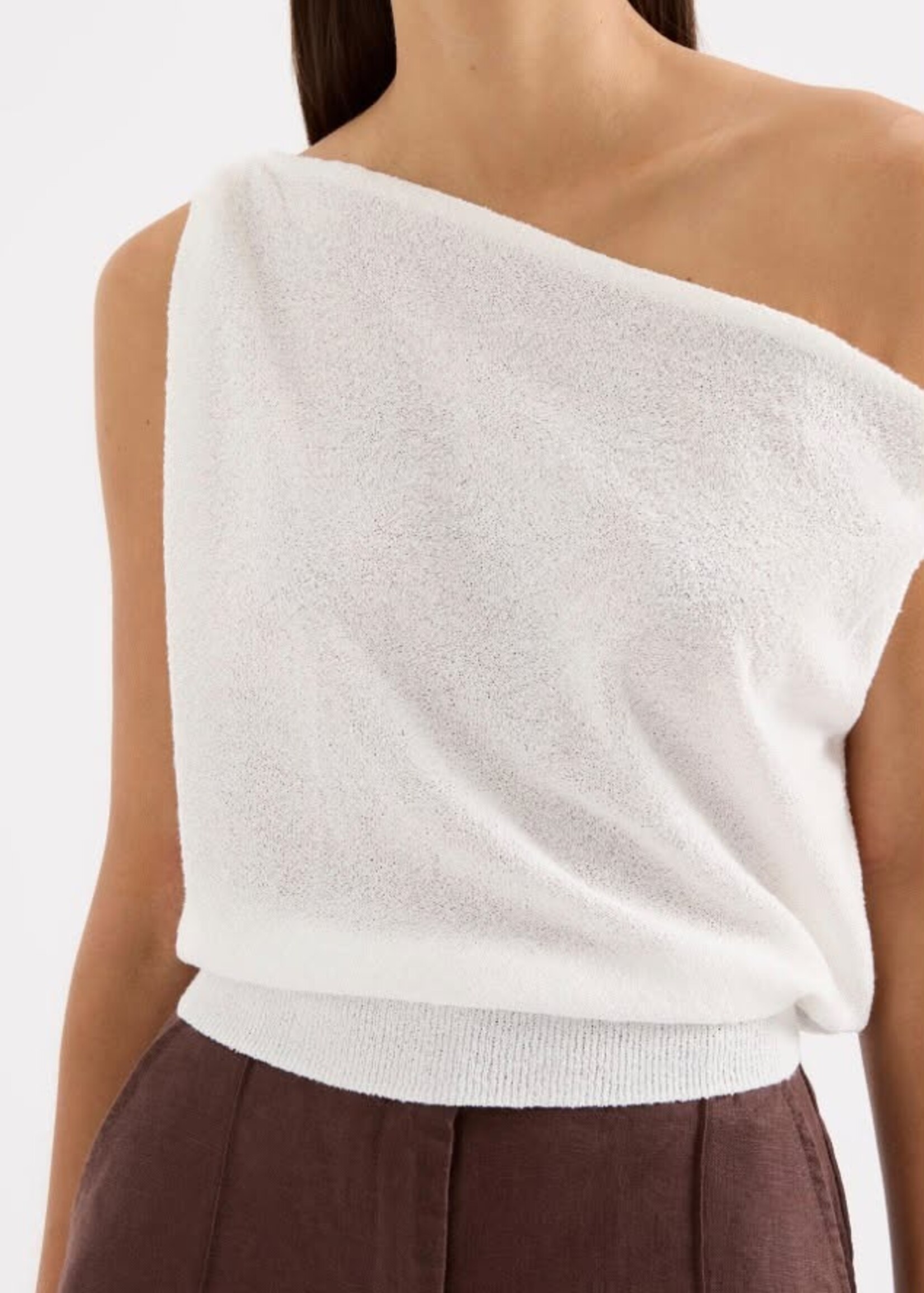 Nude Lucy Paras Knit Top - Salt