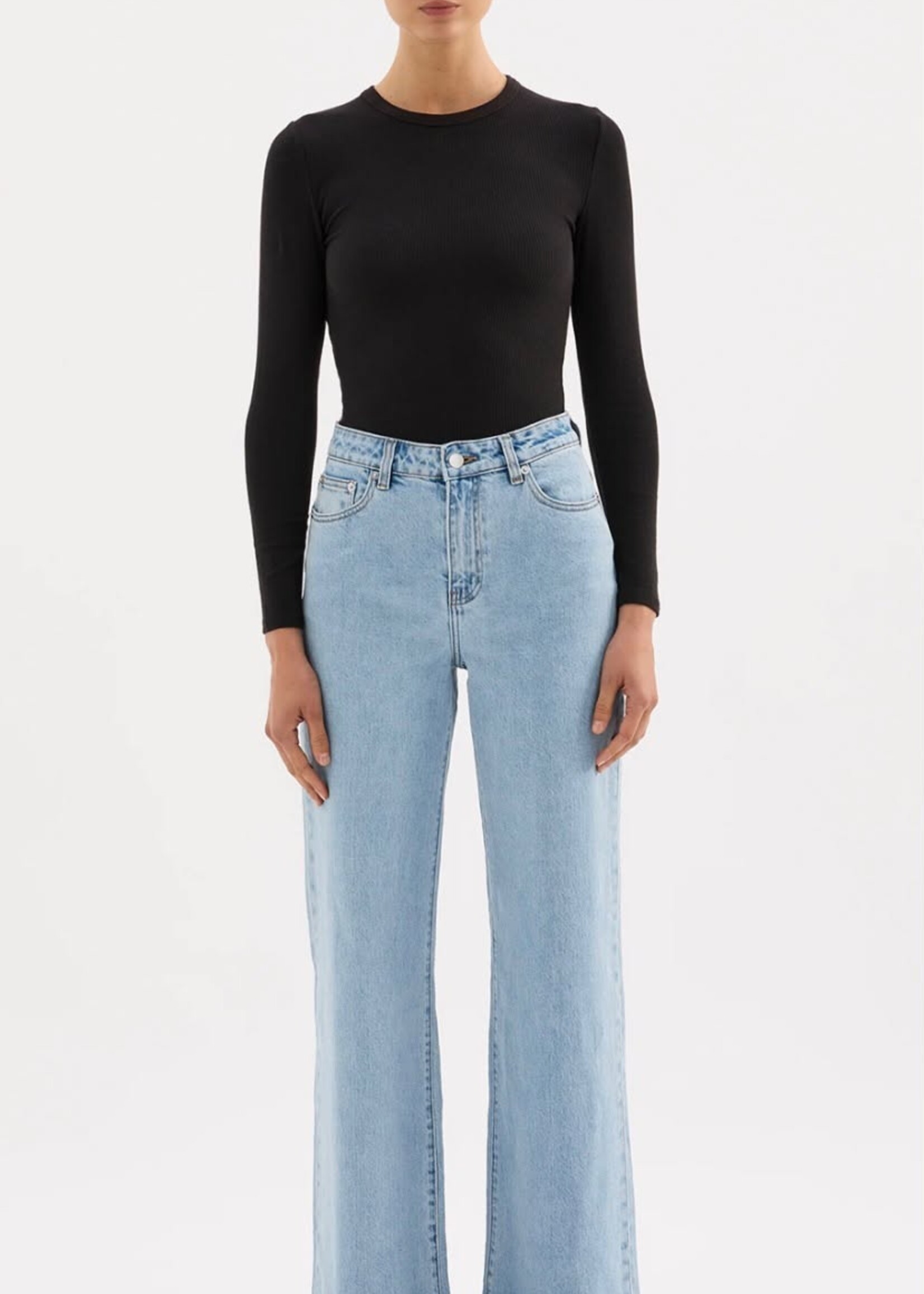 Nude Lucy Organic Rib LS Tee