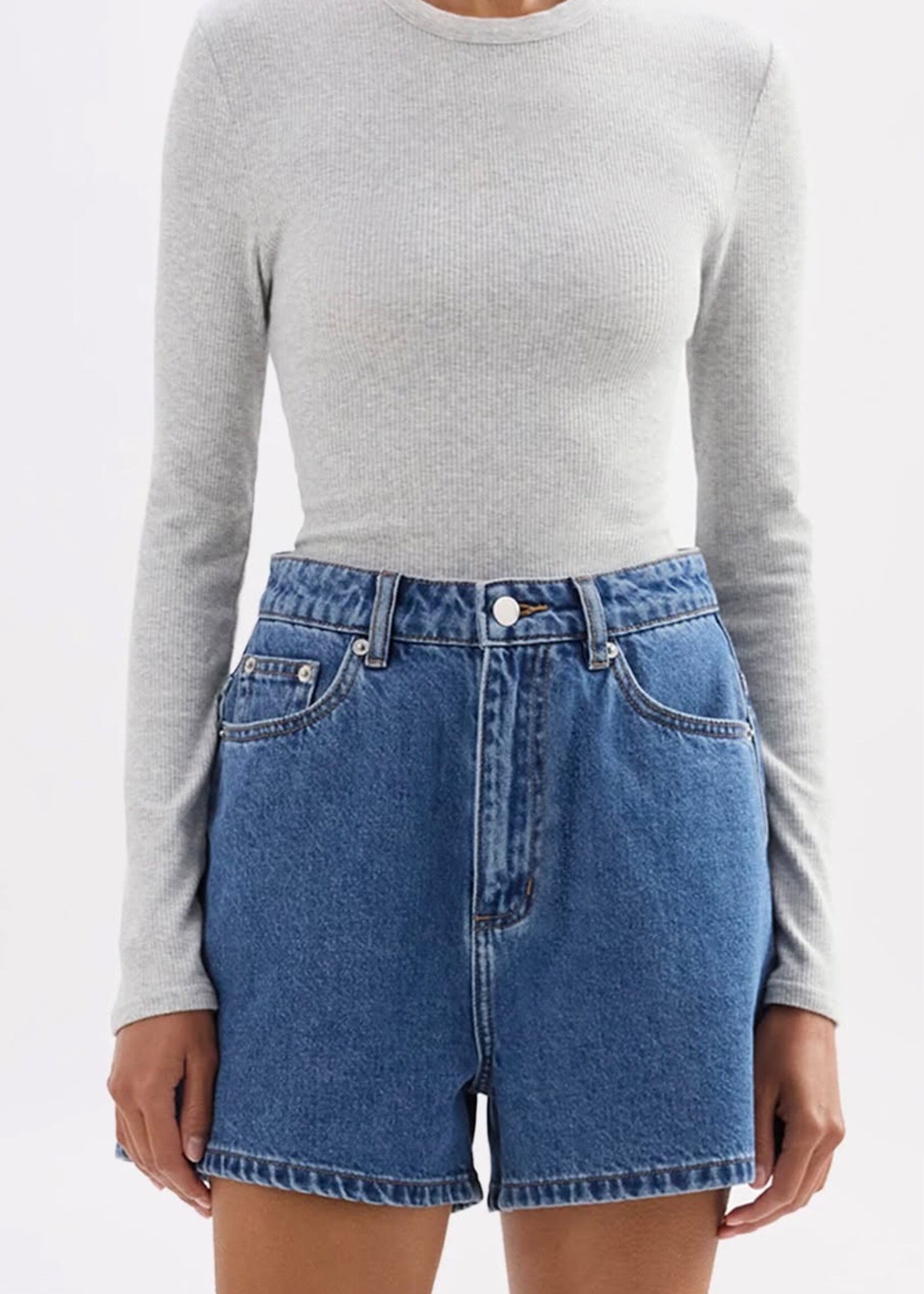 Nude Lucy Organic Rib LS Tee