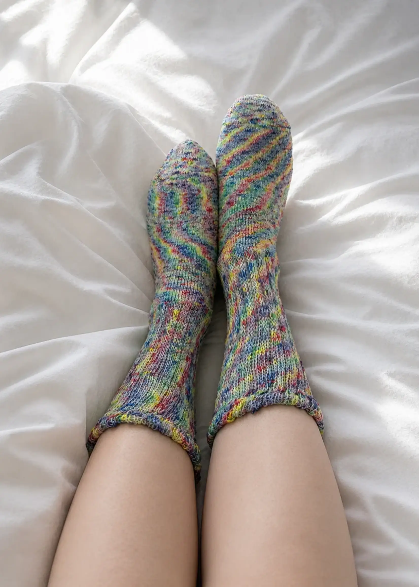 Ombre Loose Top Socks Collection