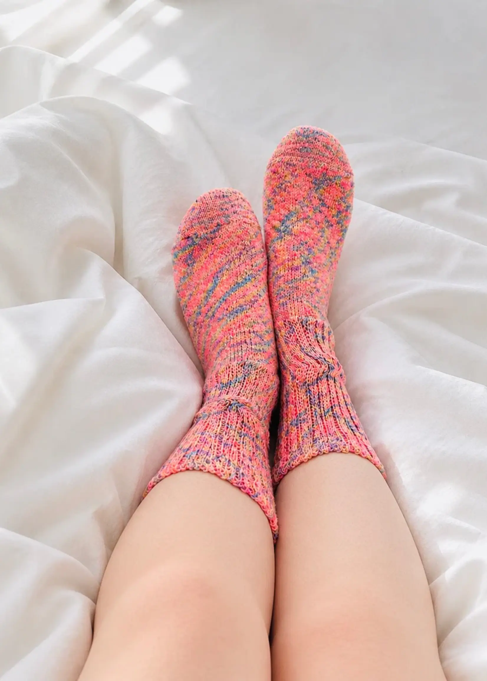 Ombre Loose Top Socks Collection