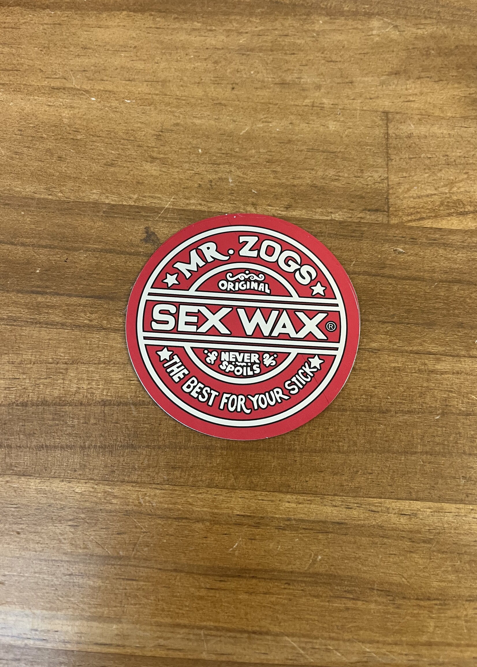 Circle Sex Wax Sticker