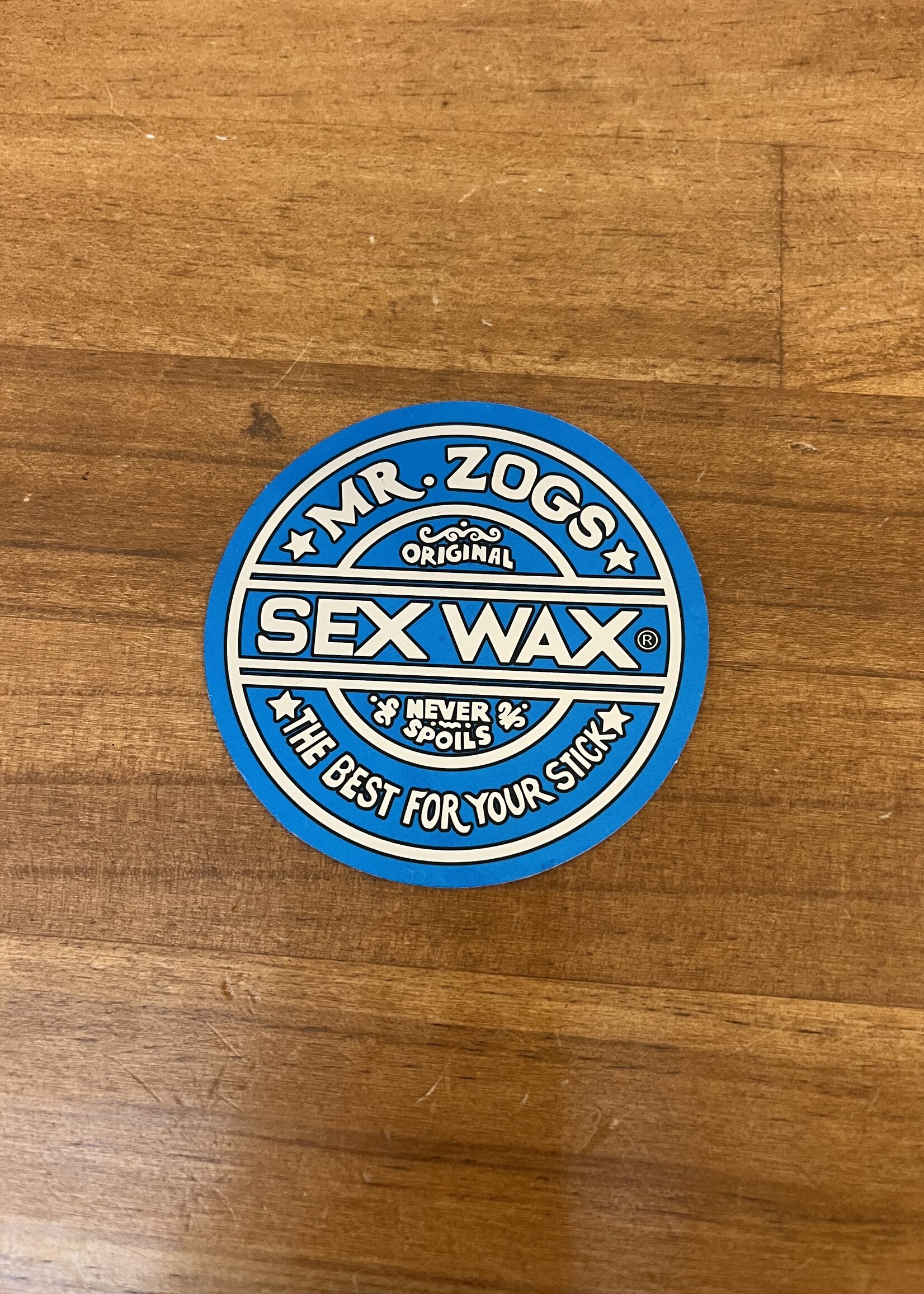 Circle Sex Wax Sticker