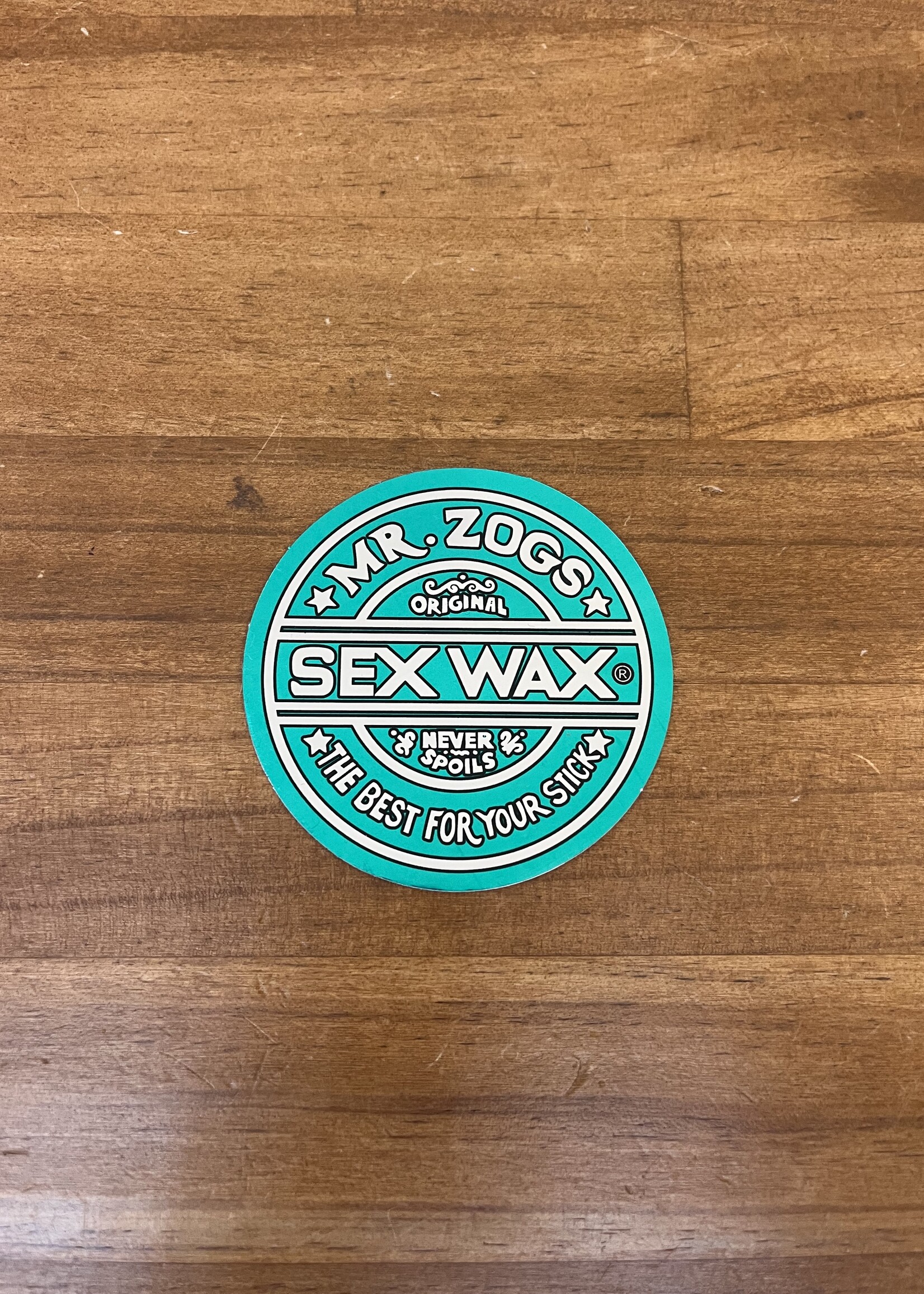 Circle Sex Wax Sticker