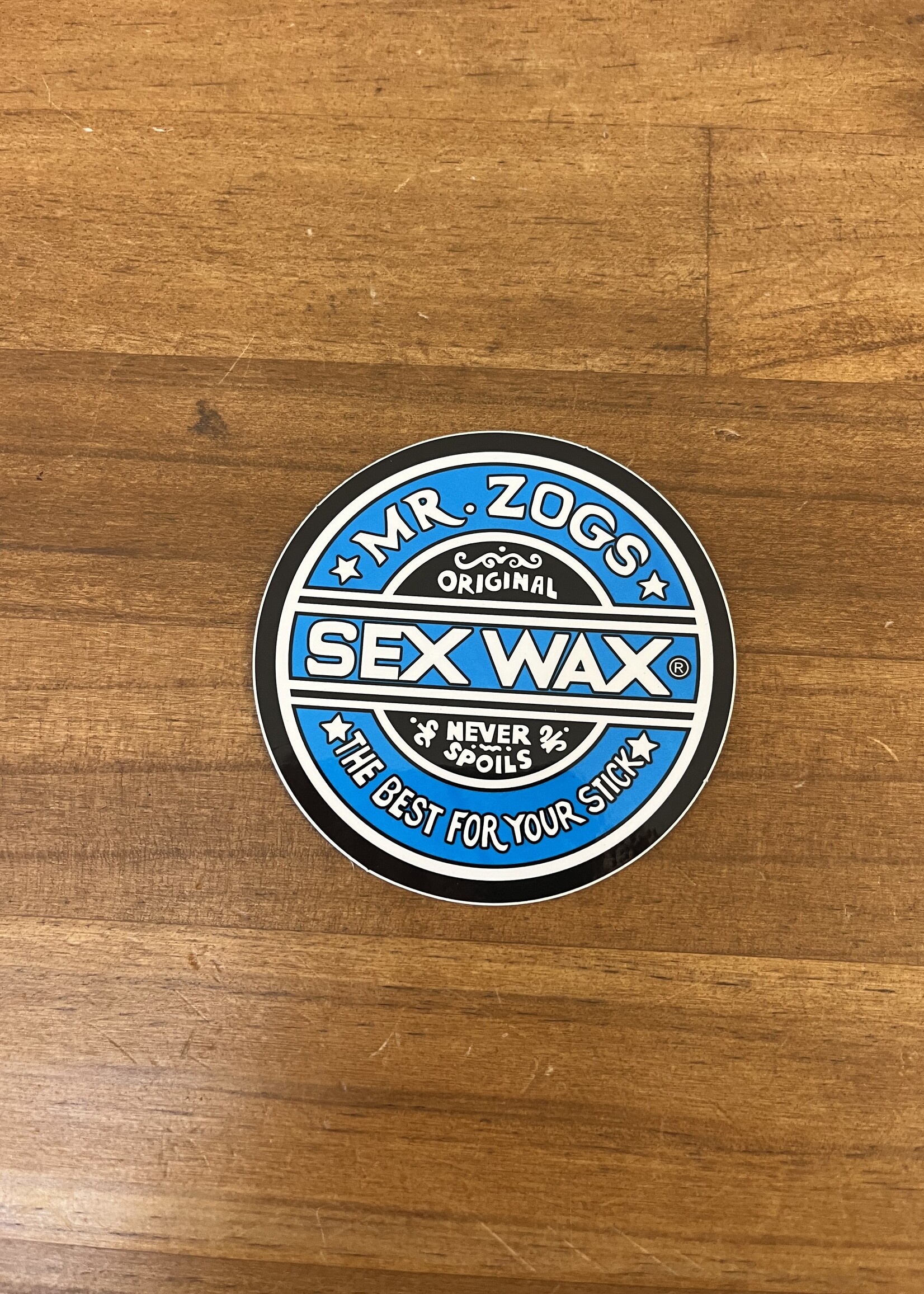 Circle Sex Wax Sticker