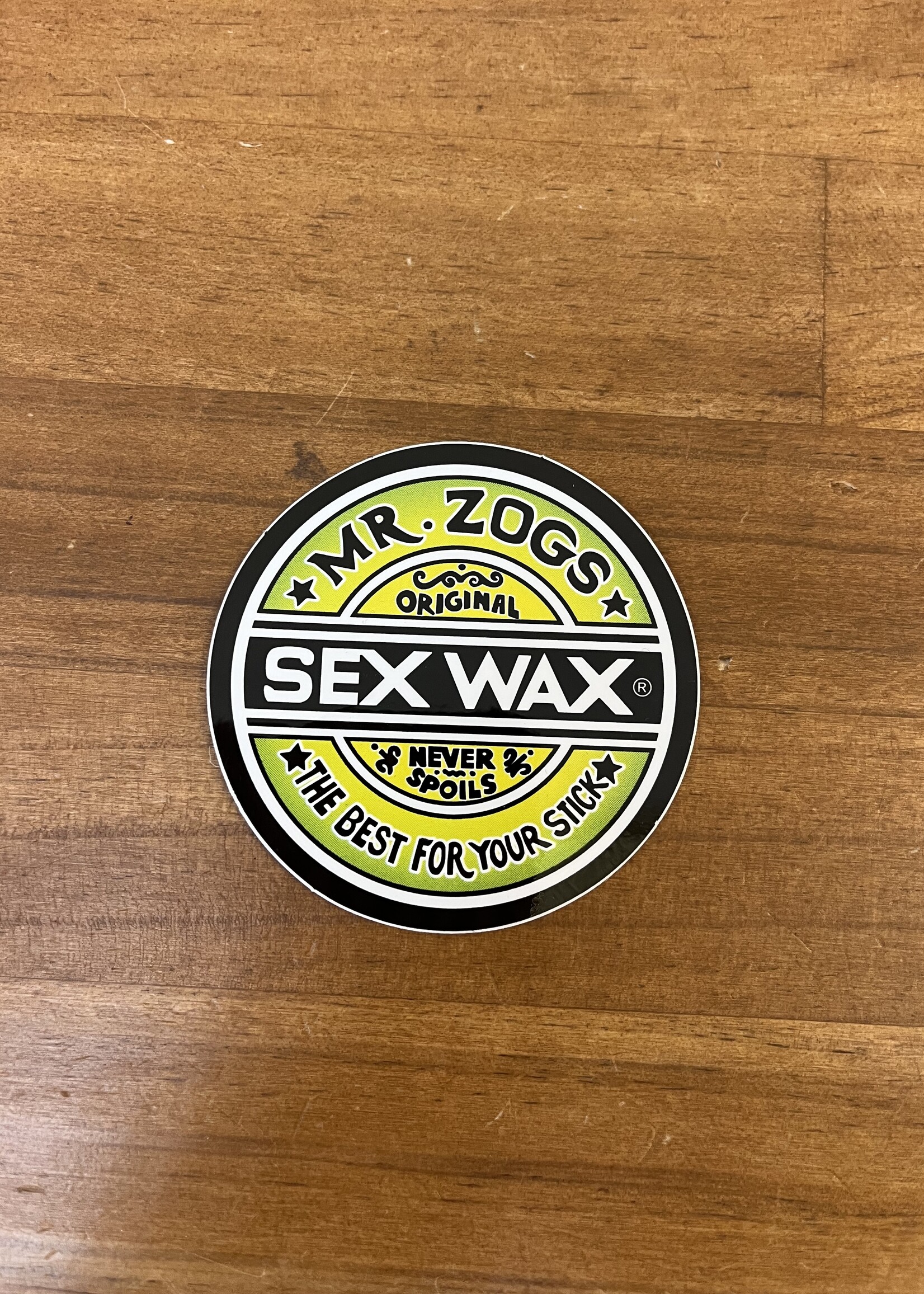 Circle Sex Wax Sticker