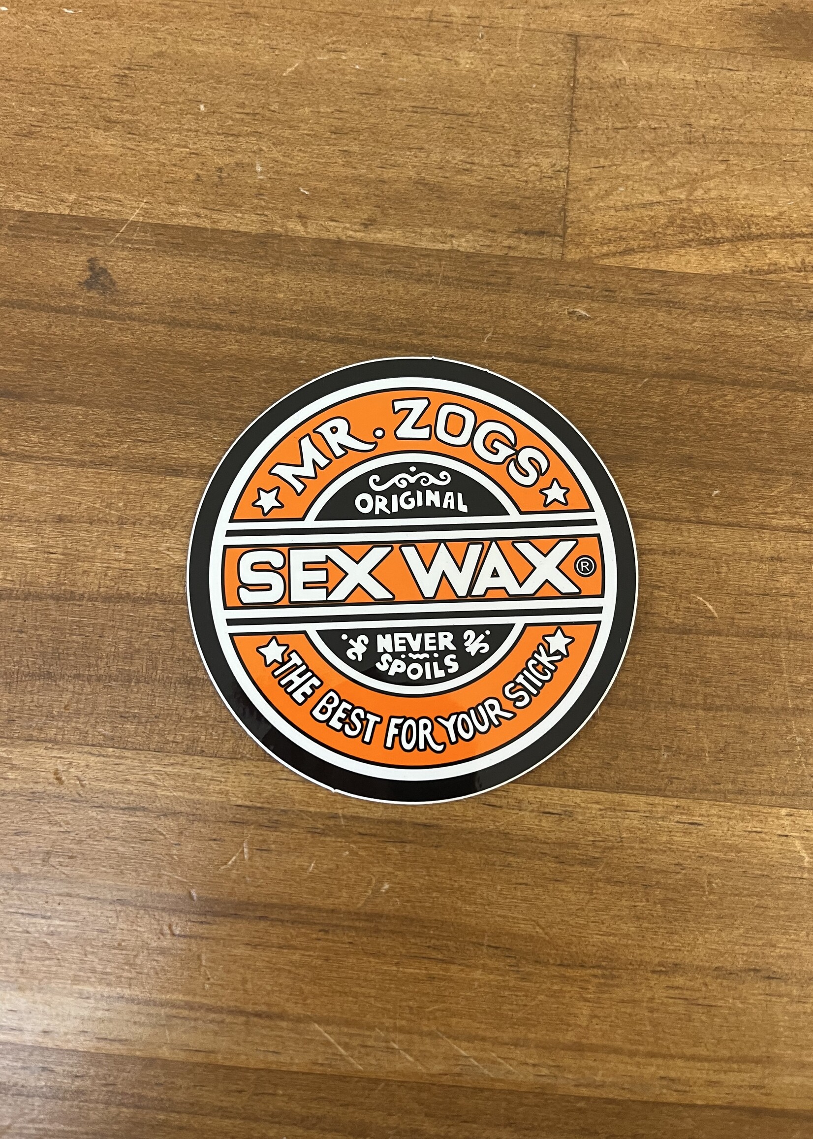 Circle Sex Wax Sticker