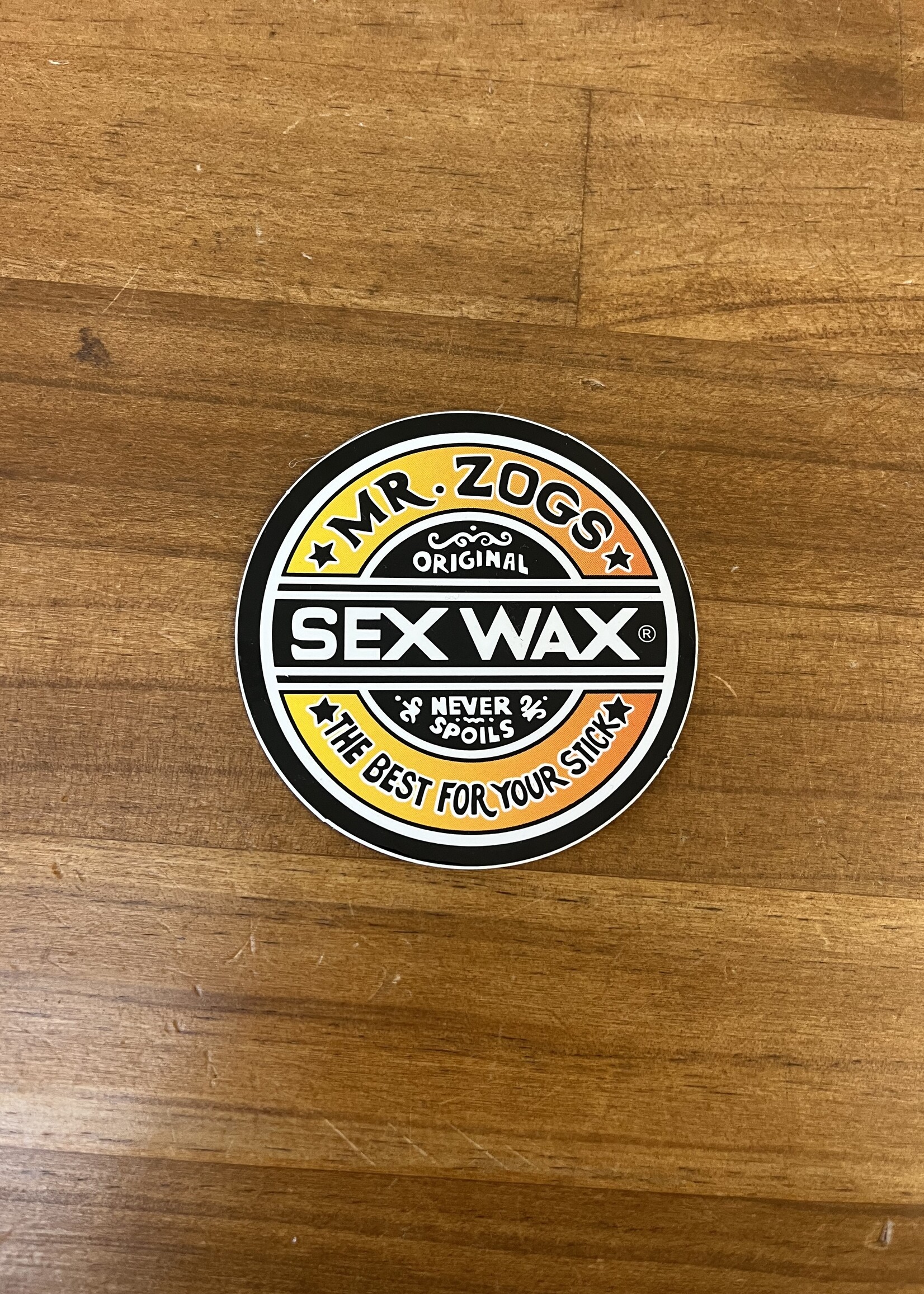 Circle Sex Wax Sticker