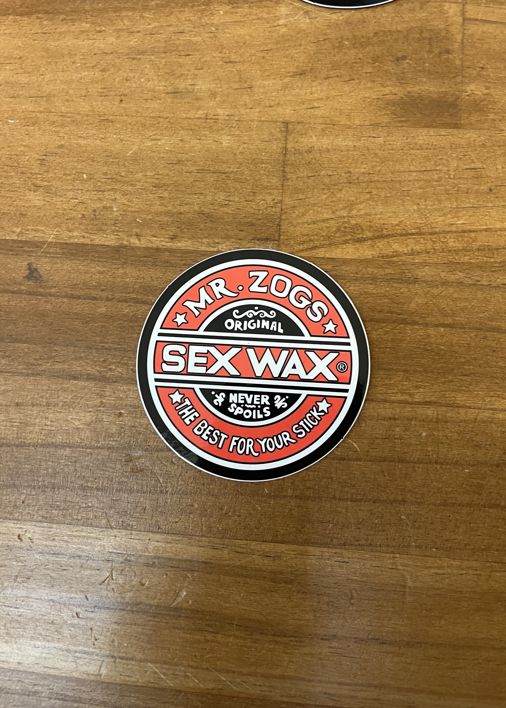 Circle Sex Wax Sticker