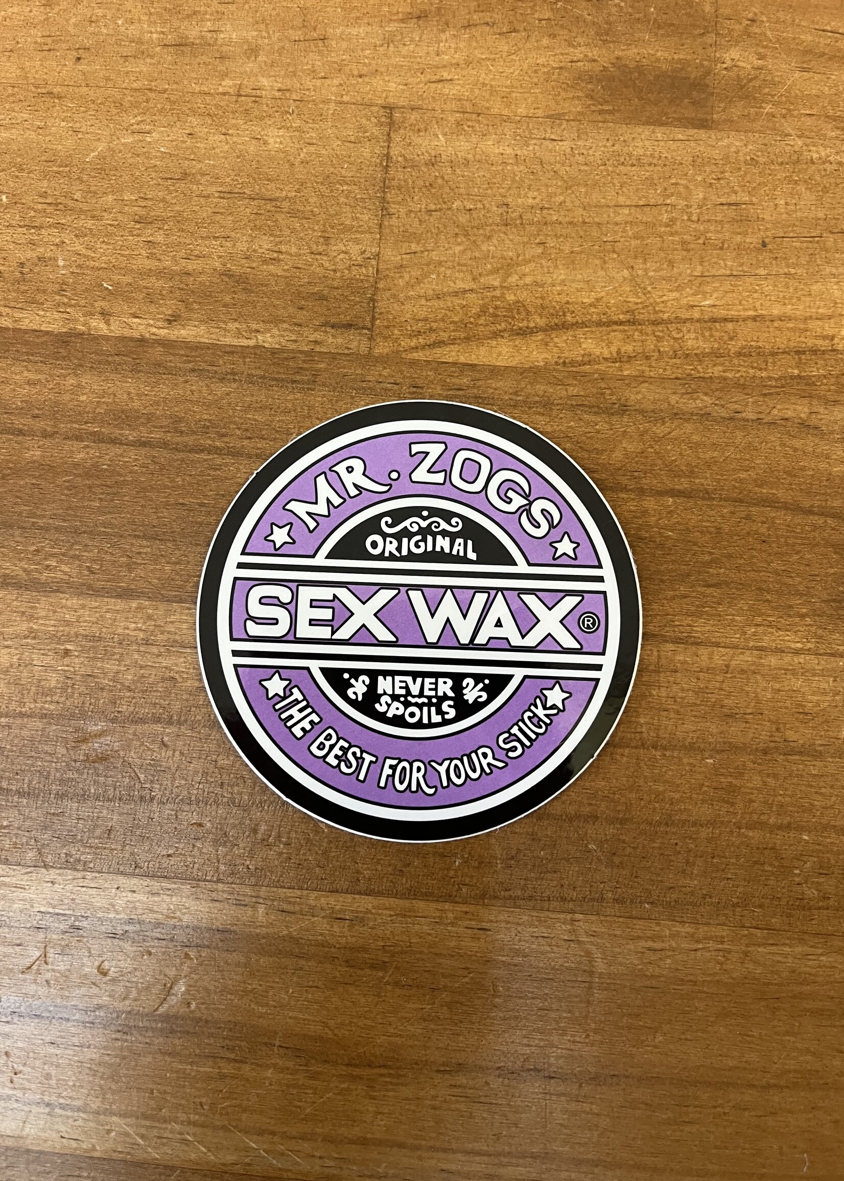 Circle Sex Wax Sticker