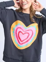 Elm Lifestyle Flaming Heart Crew