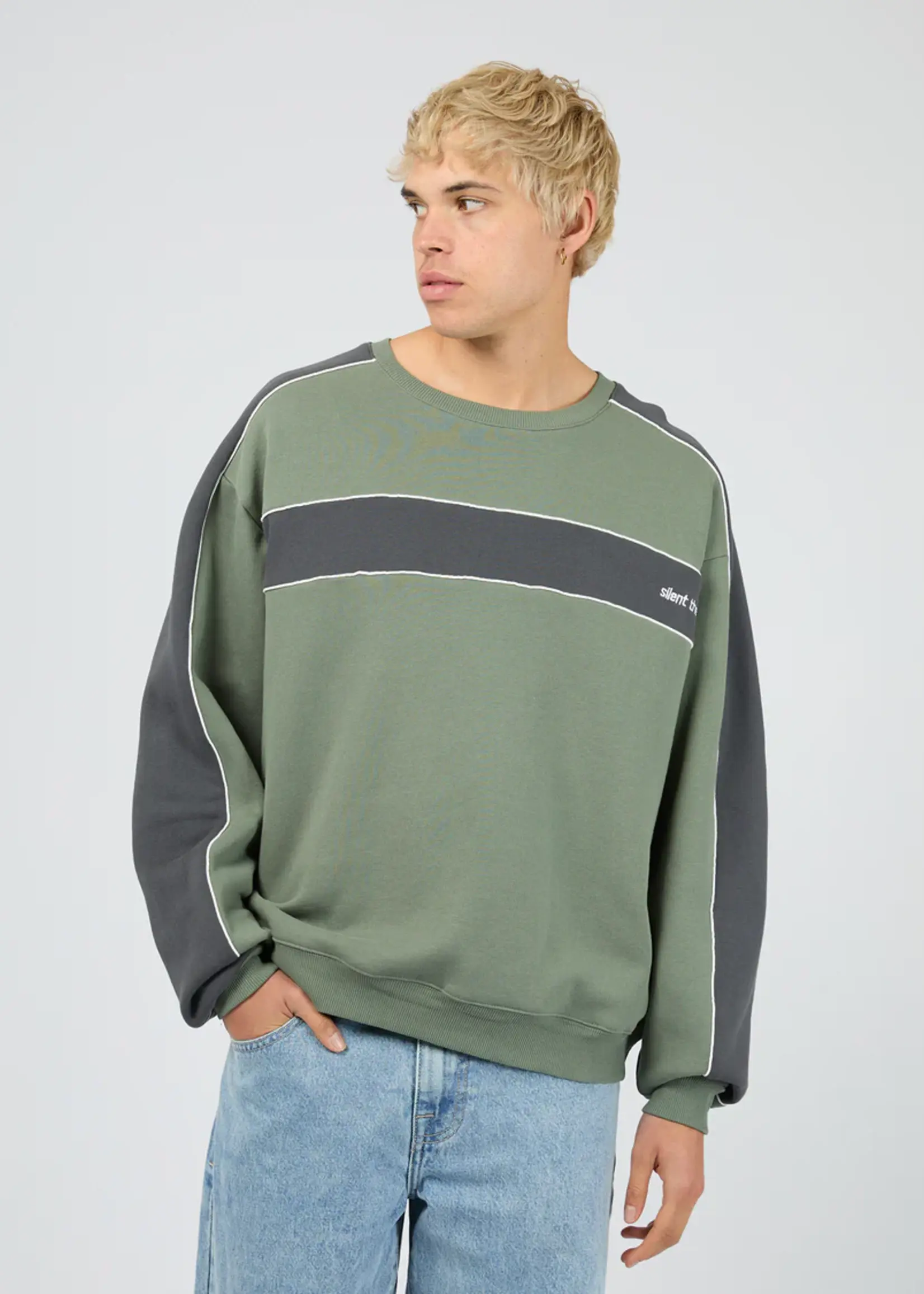 Silent Theory Cutback Panelled Crew
