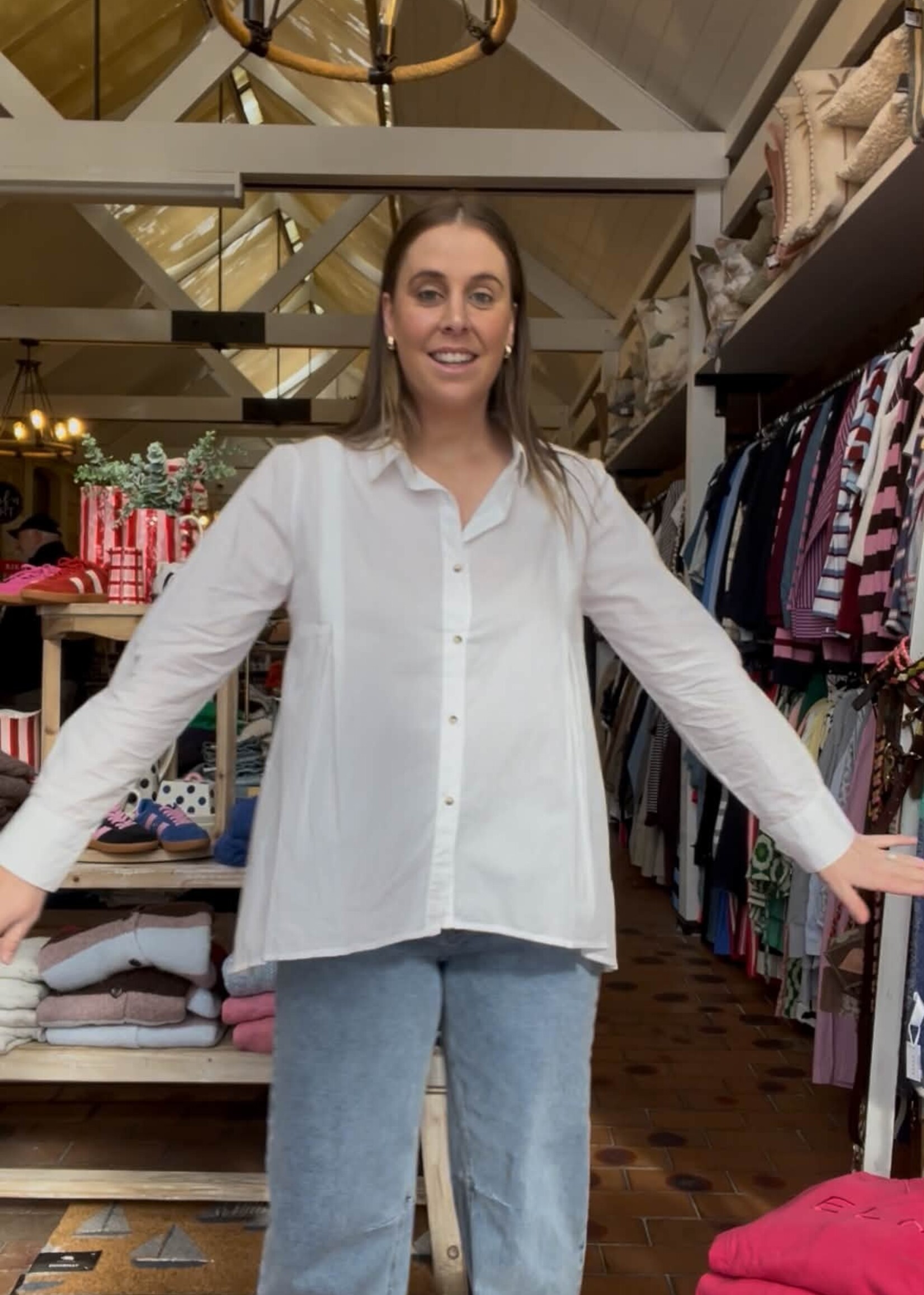 Foxwood Annika Shirt White