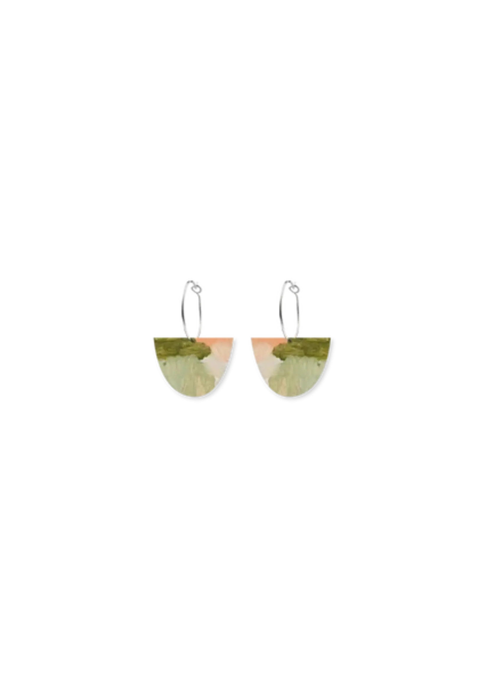 Kiasmin 2 Aura Small Bell Earring