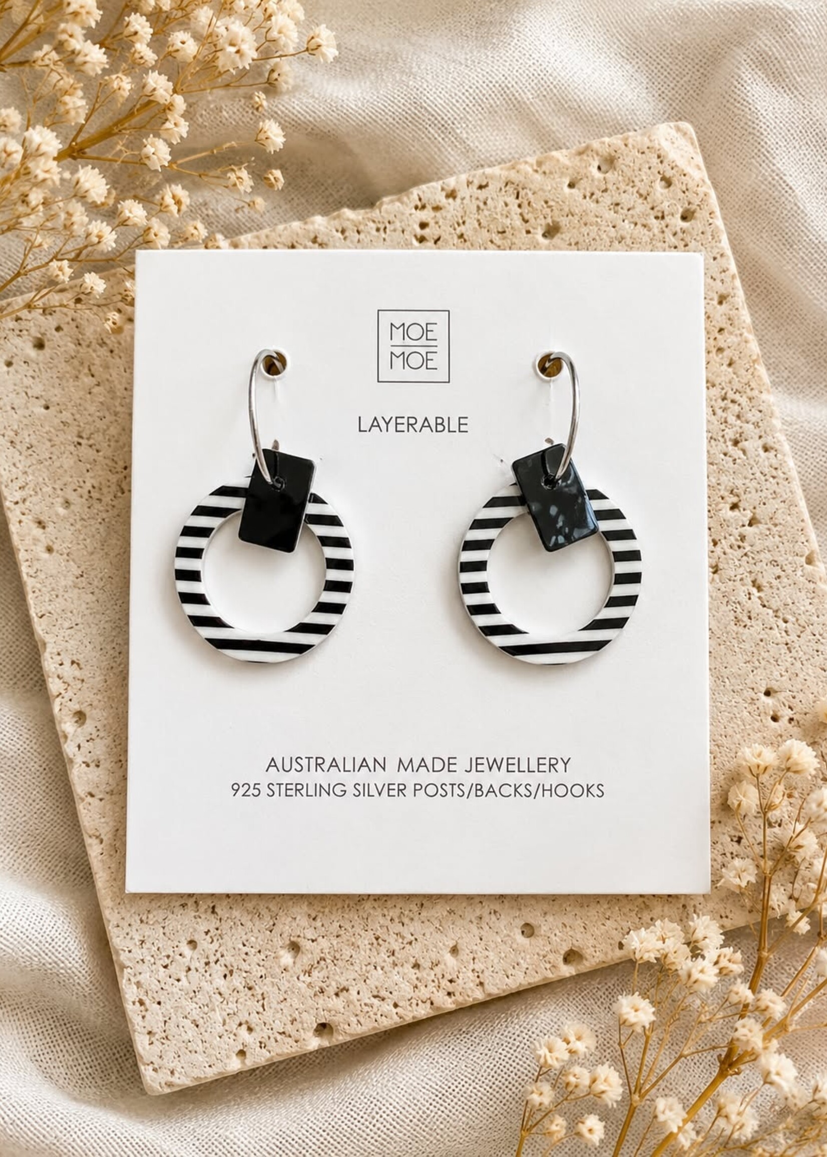 Luxe Ahoy Small Outline Circle Earring