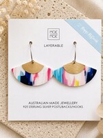 Maggi McDonald Pop Layered Fan Hoop