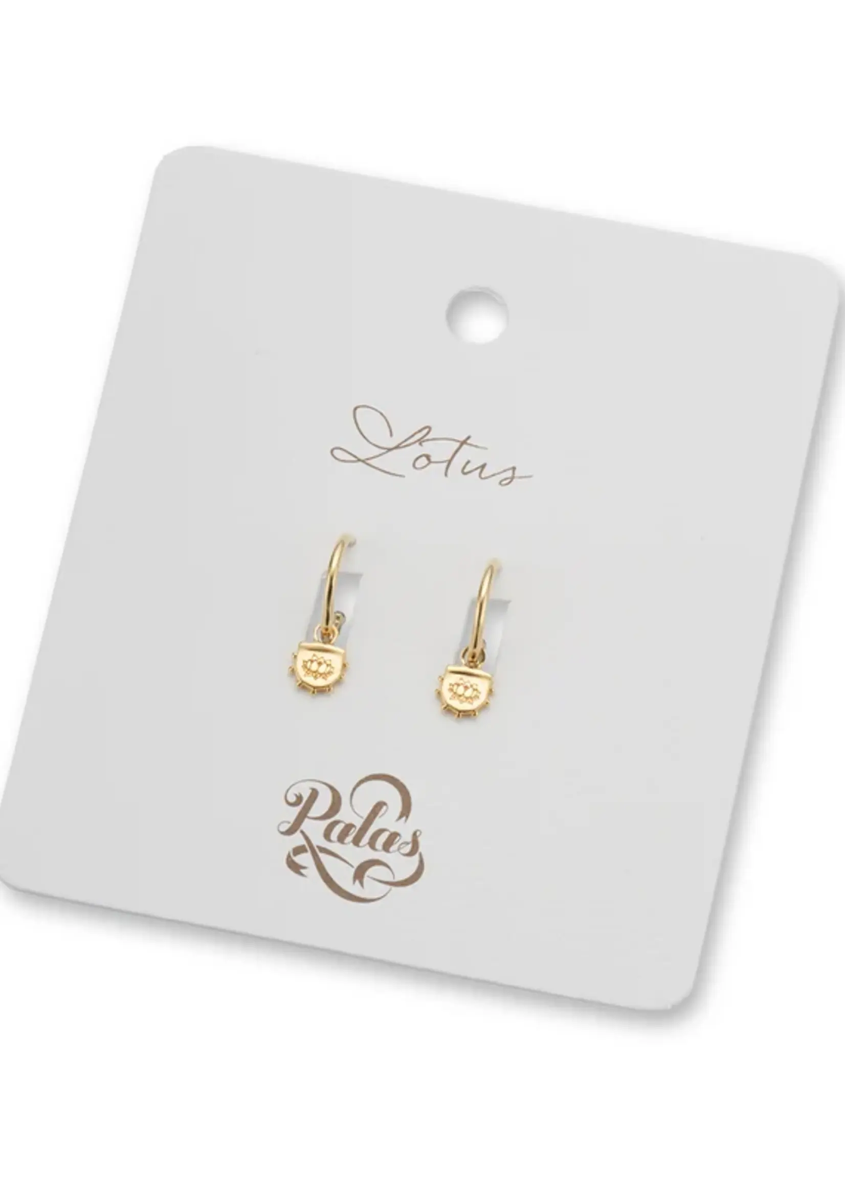 Lotus earring
