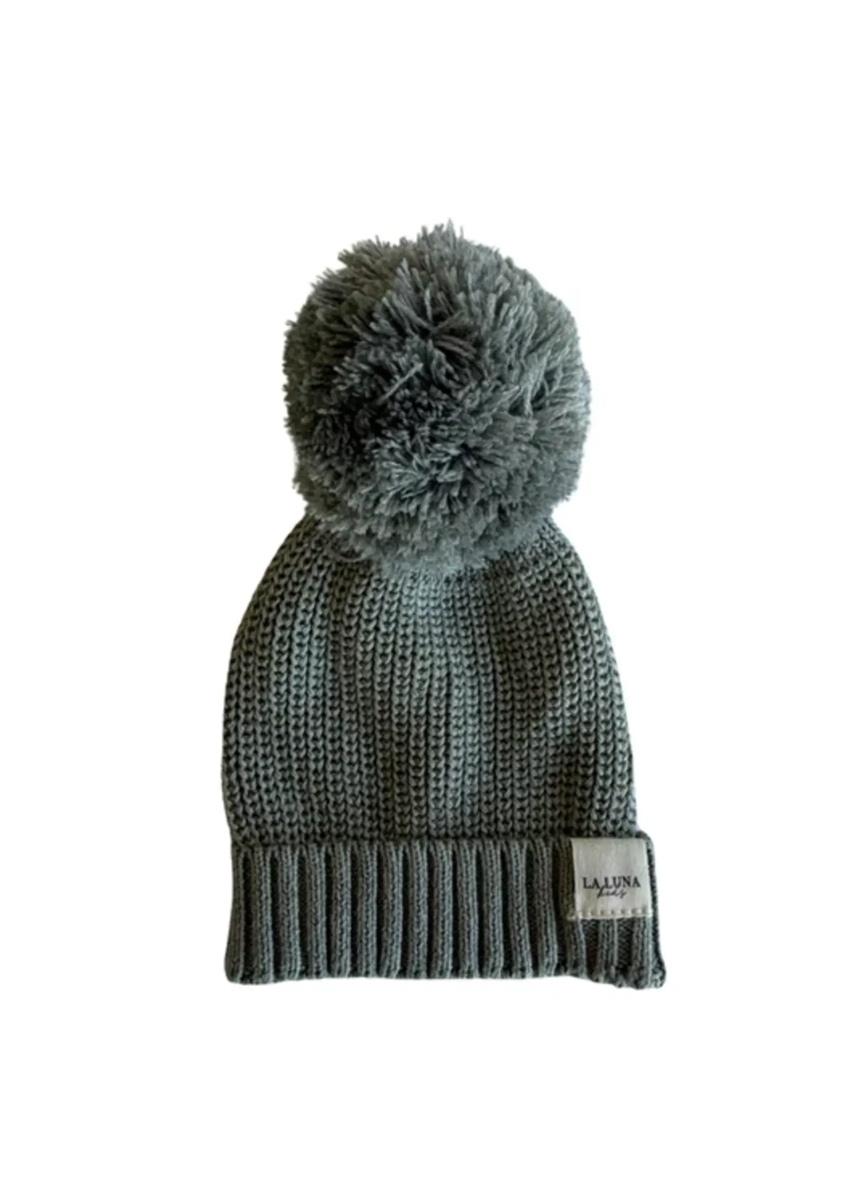 La Luna Kids Mist Beanie & Booties