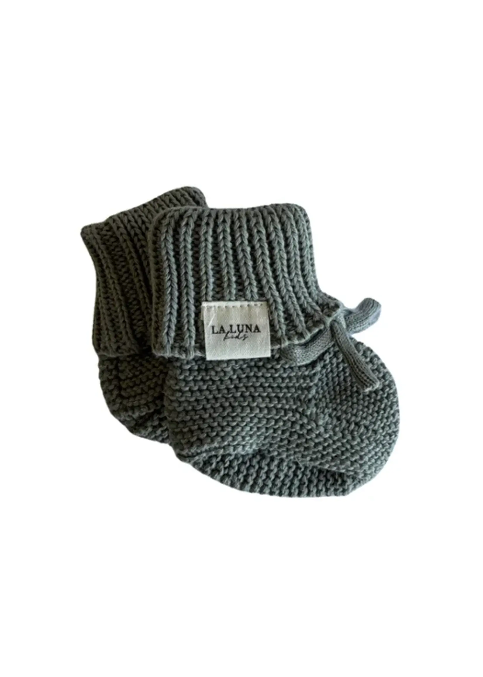La Luna Kids Mist Beanie & Booties