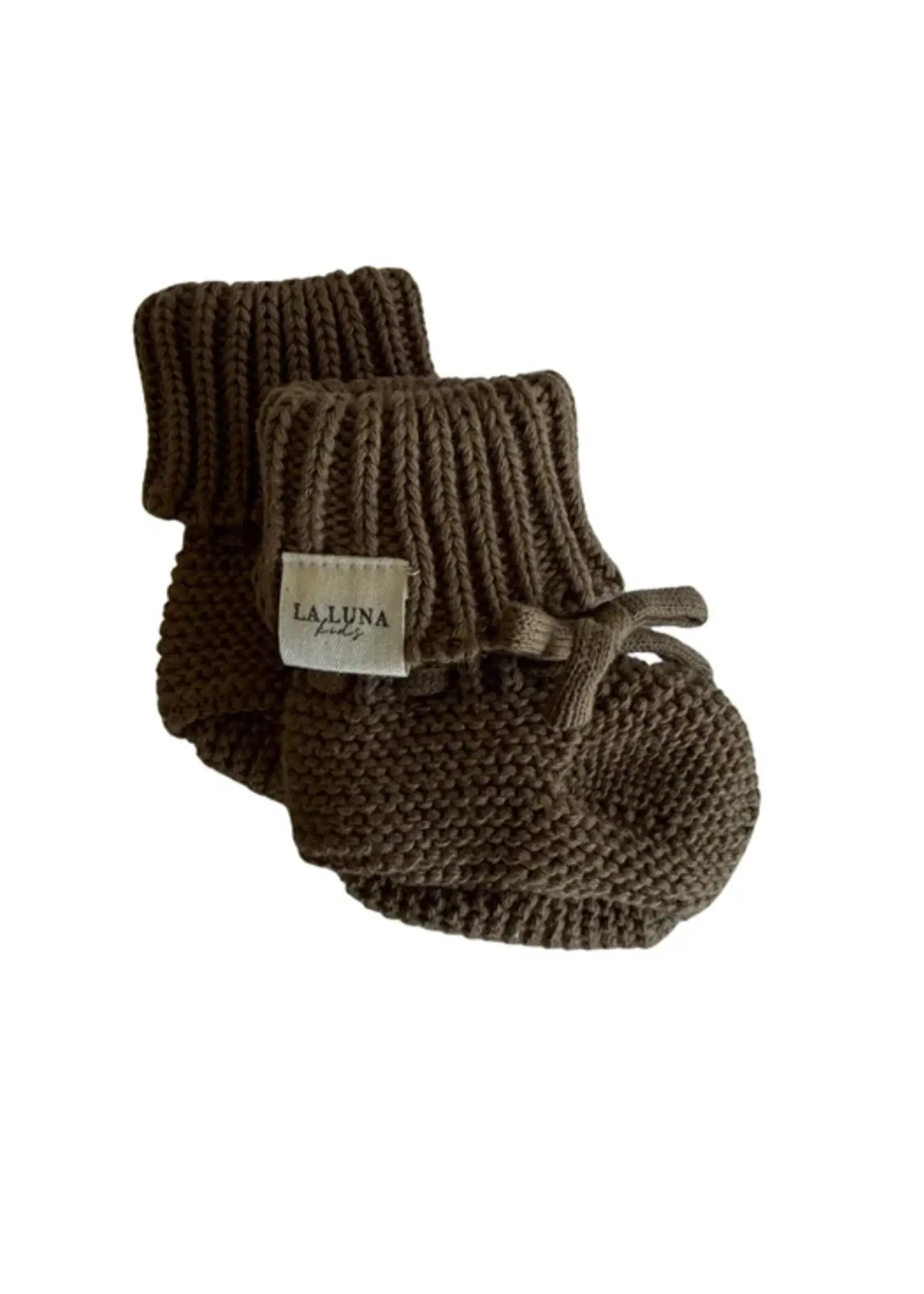 La Luna Kids Mist Beanie & Booties