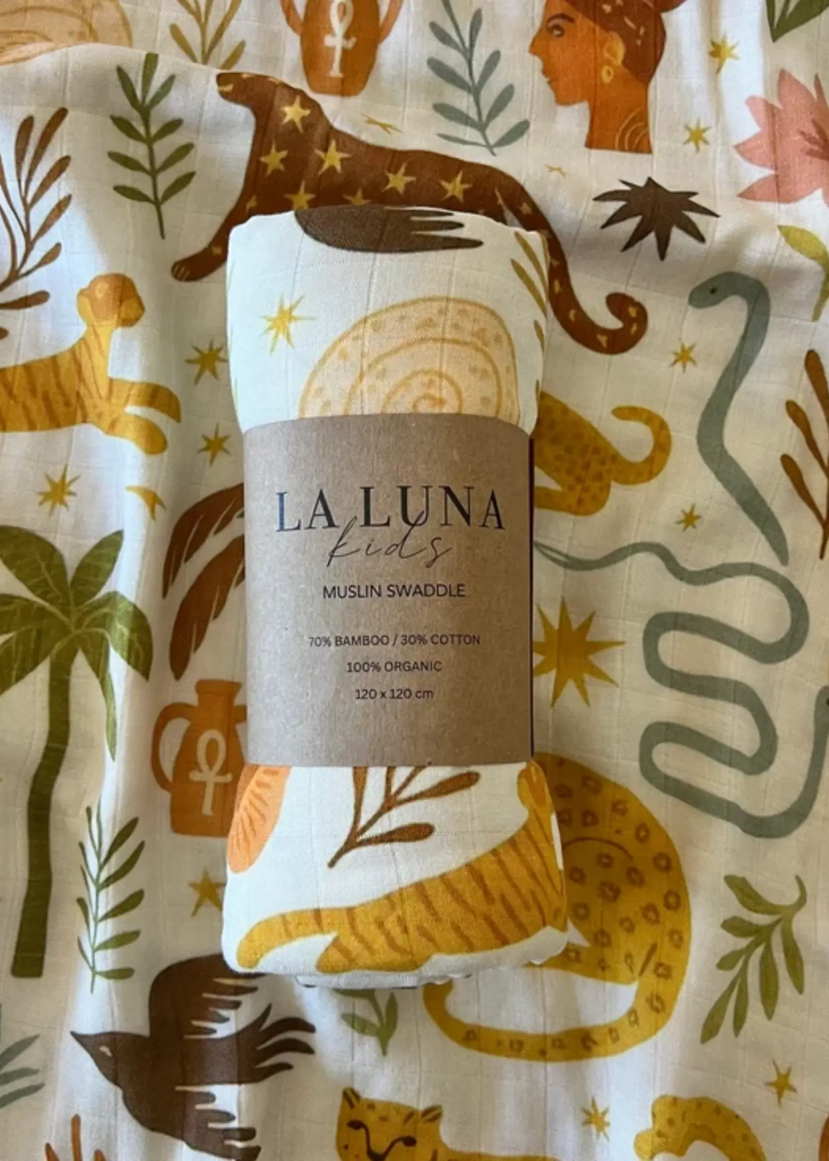 La Luna Kids Pattern Swaddle