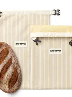 Day Seven Beeswax Bread Bag - Oat