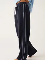 cartel and willow Harlow Pant - Charcoal