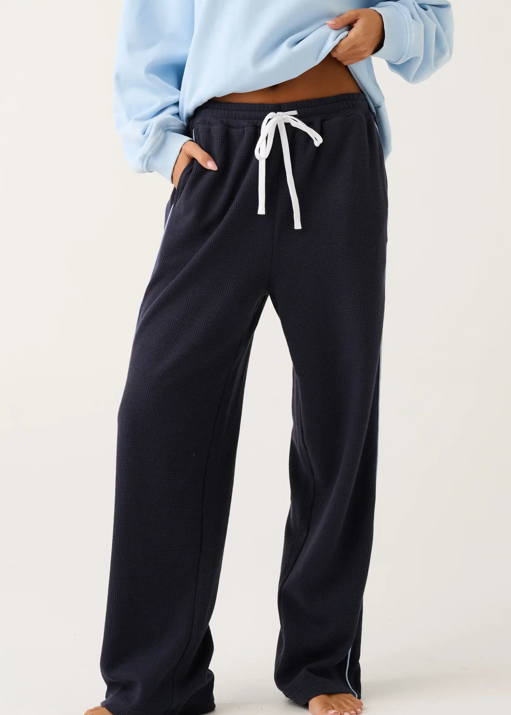 cartel and willow Harlow Pant - Charcoal