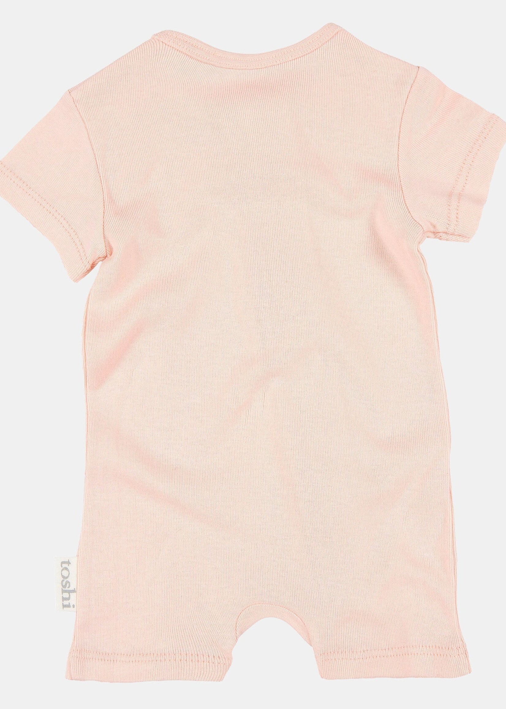 Organic Onesie Short Sleeve Blush