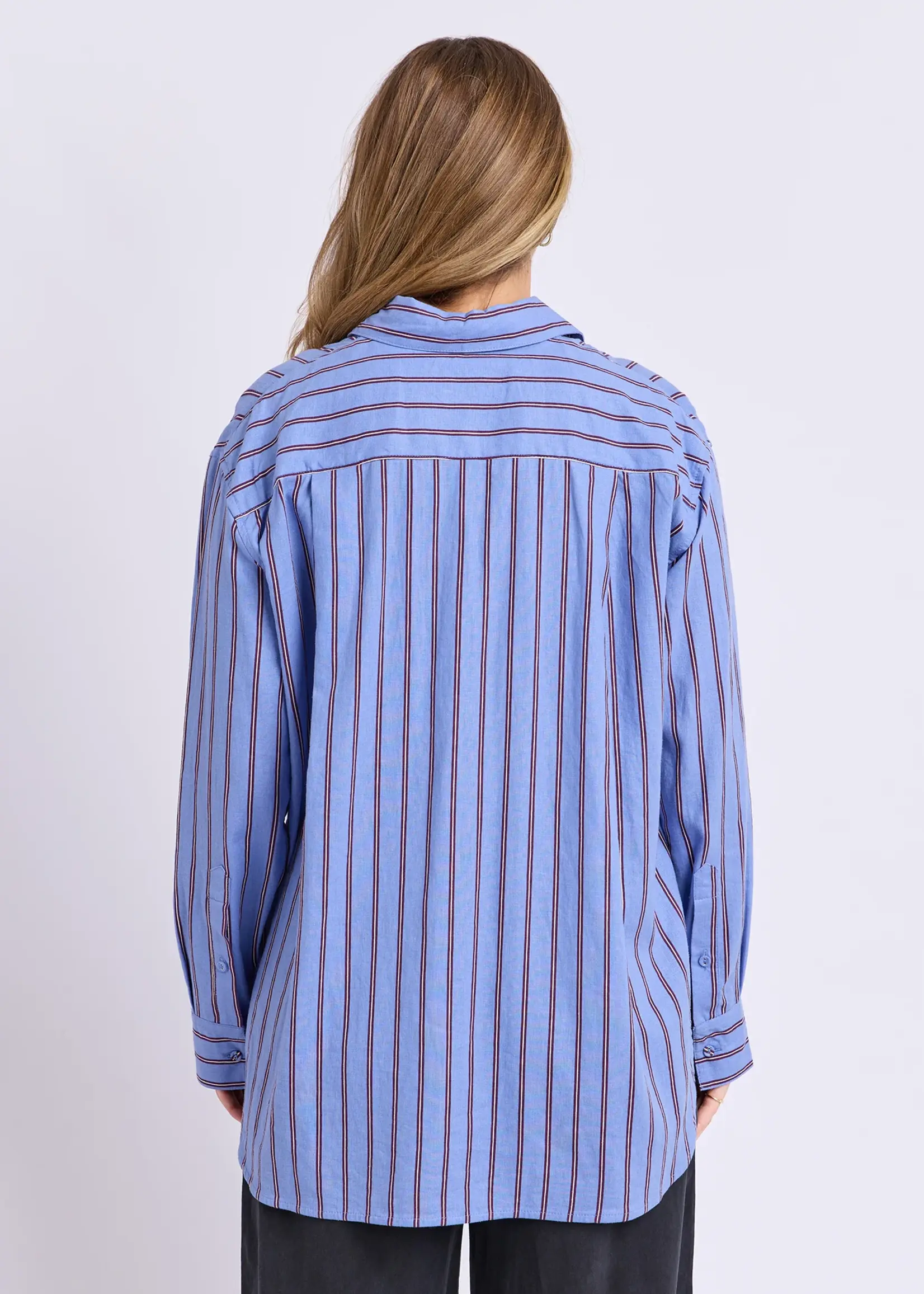 Foxwood Alba Shirt - Cornflower Blue