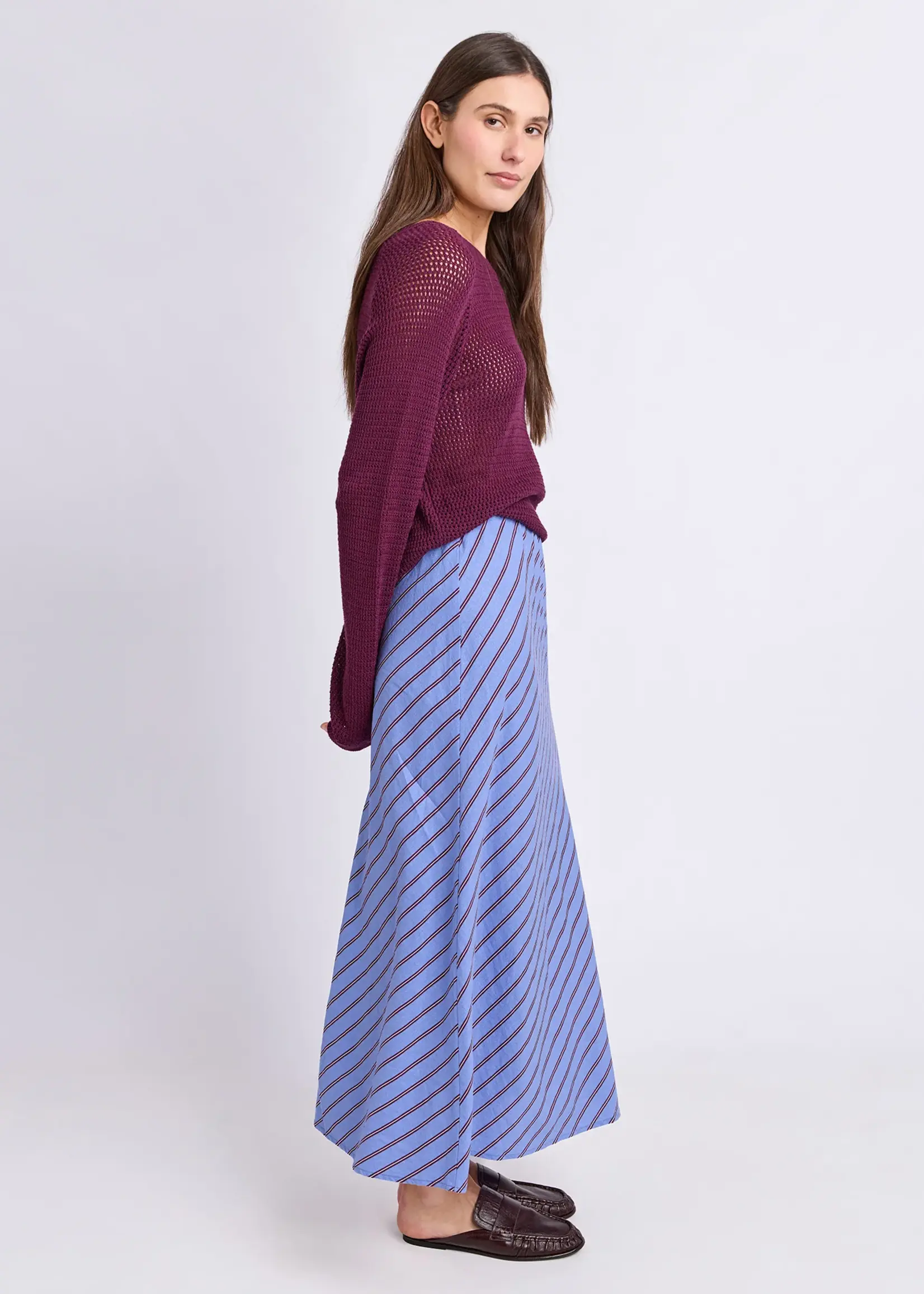 Foxwood Alba Skirt - Cornflower Blue