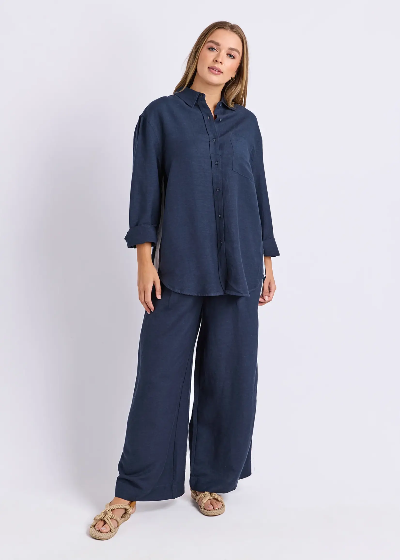Foxwood Elemental Shirt - Navy