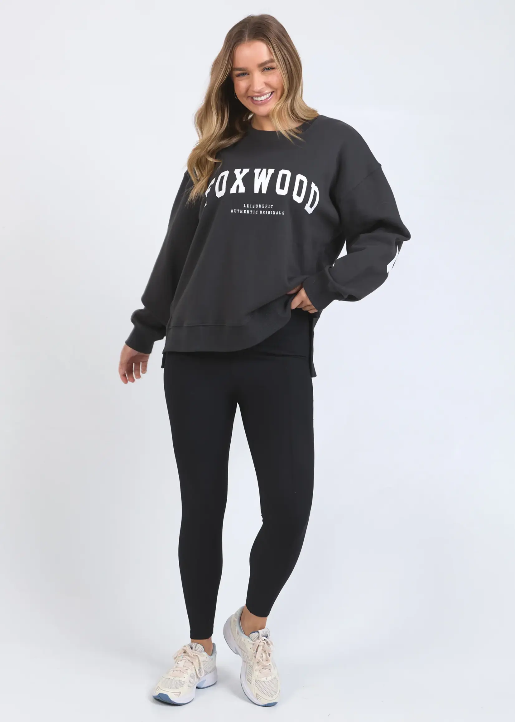 Foxwood Interval Crew - Dark Grey