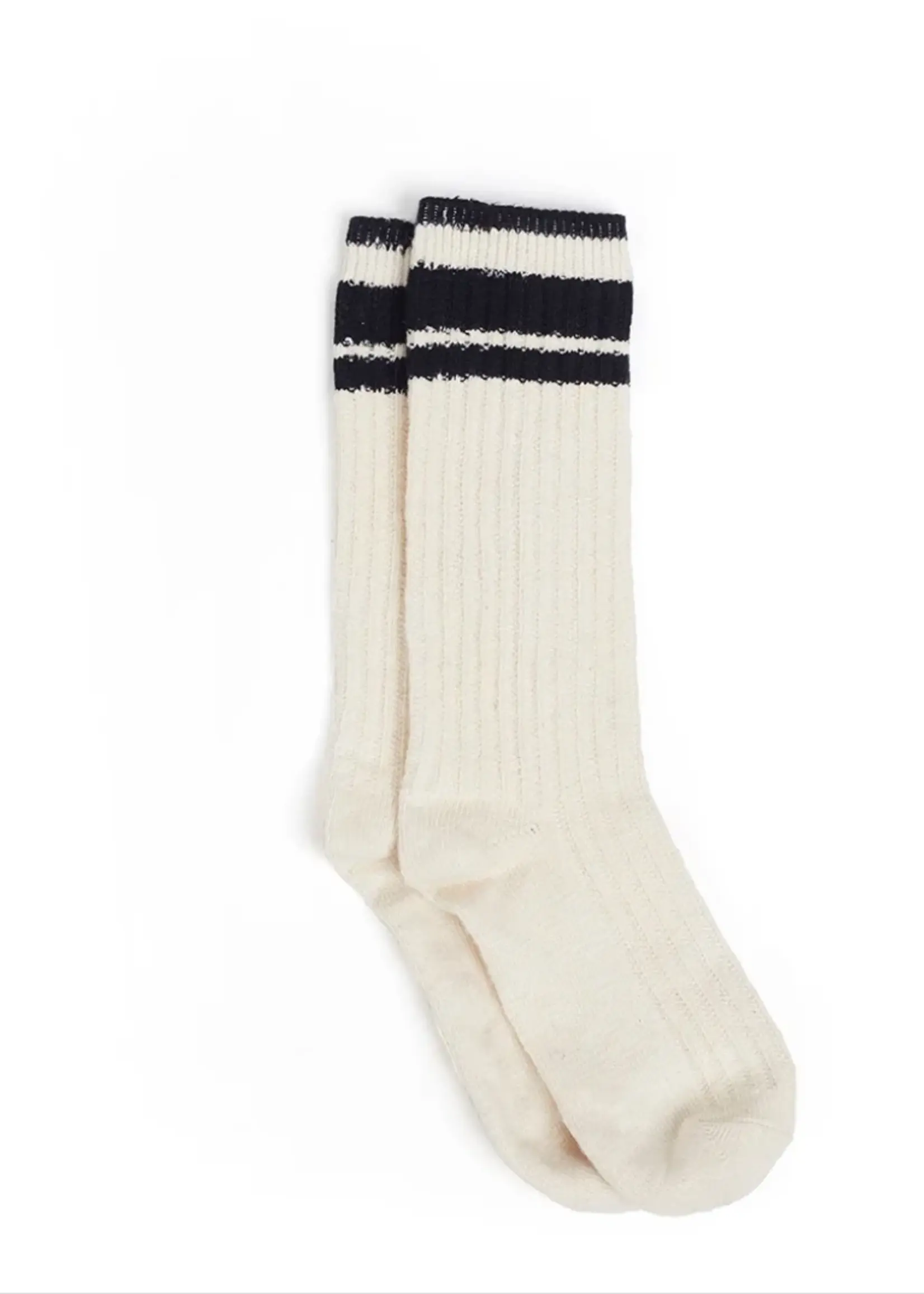 All About Eve Active Crew Socks 2 Pk - Natural
