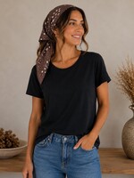 All About Eve Dottie Headscarf - Brown